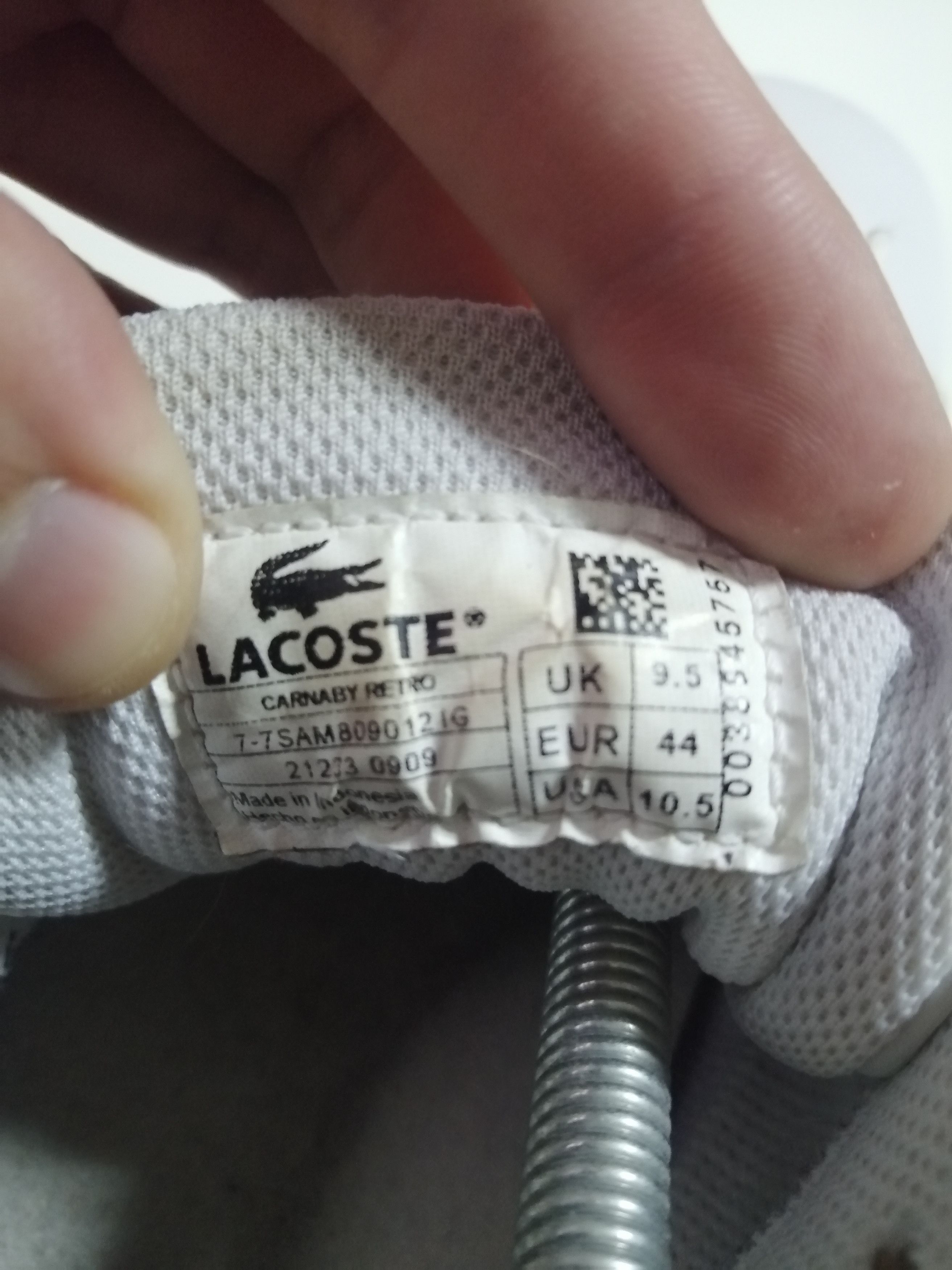 Lacoste × Vintage Vintage Lacoste Carnaby retro Size US 10.5 / EU 43-44 - 3 Thumbnail