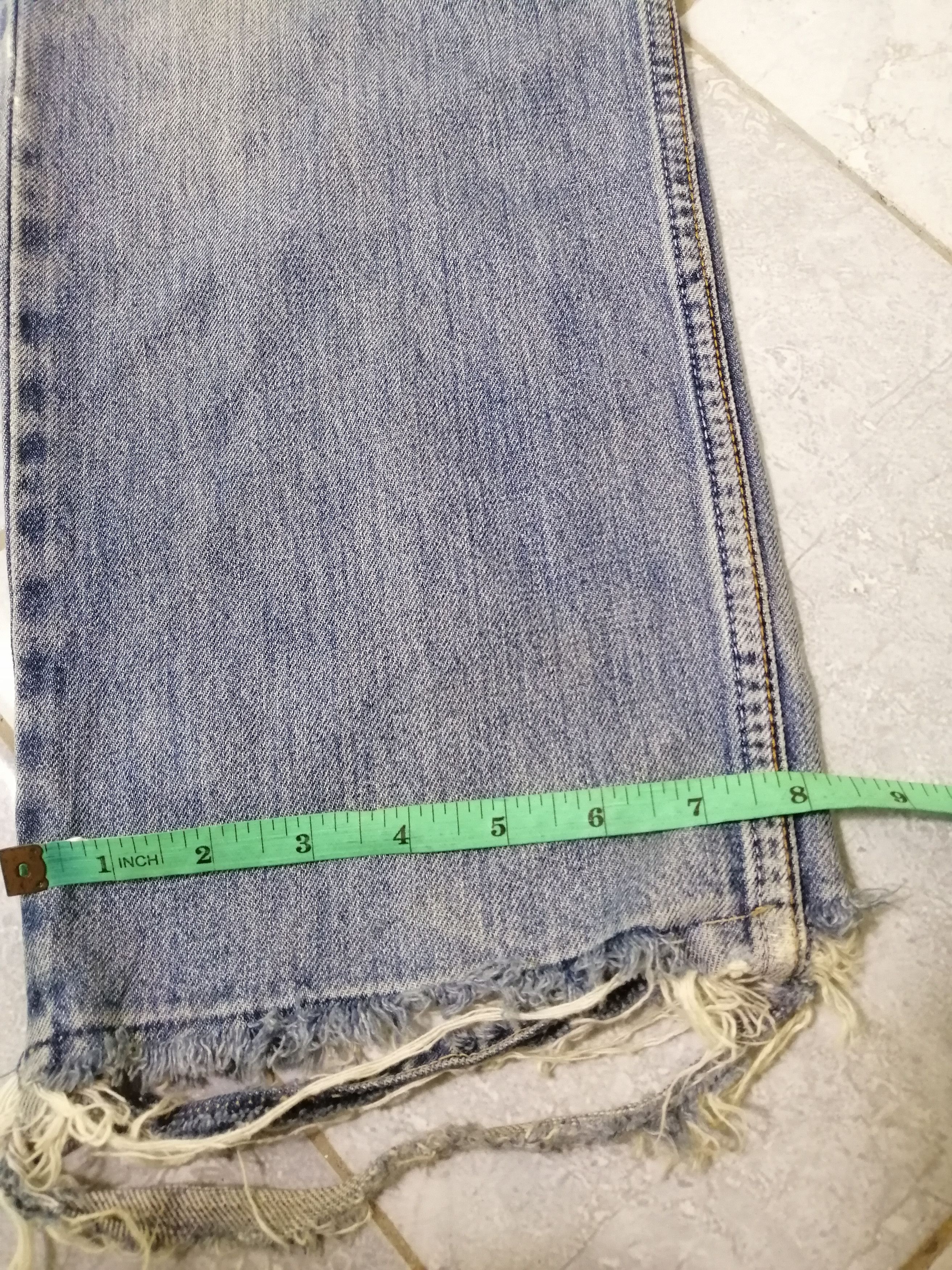 Levi's Vintage Levi’s Distressed Destroy Ripped Jeans Size US 28 / EU 44 - 6 Thumbnail