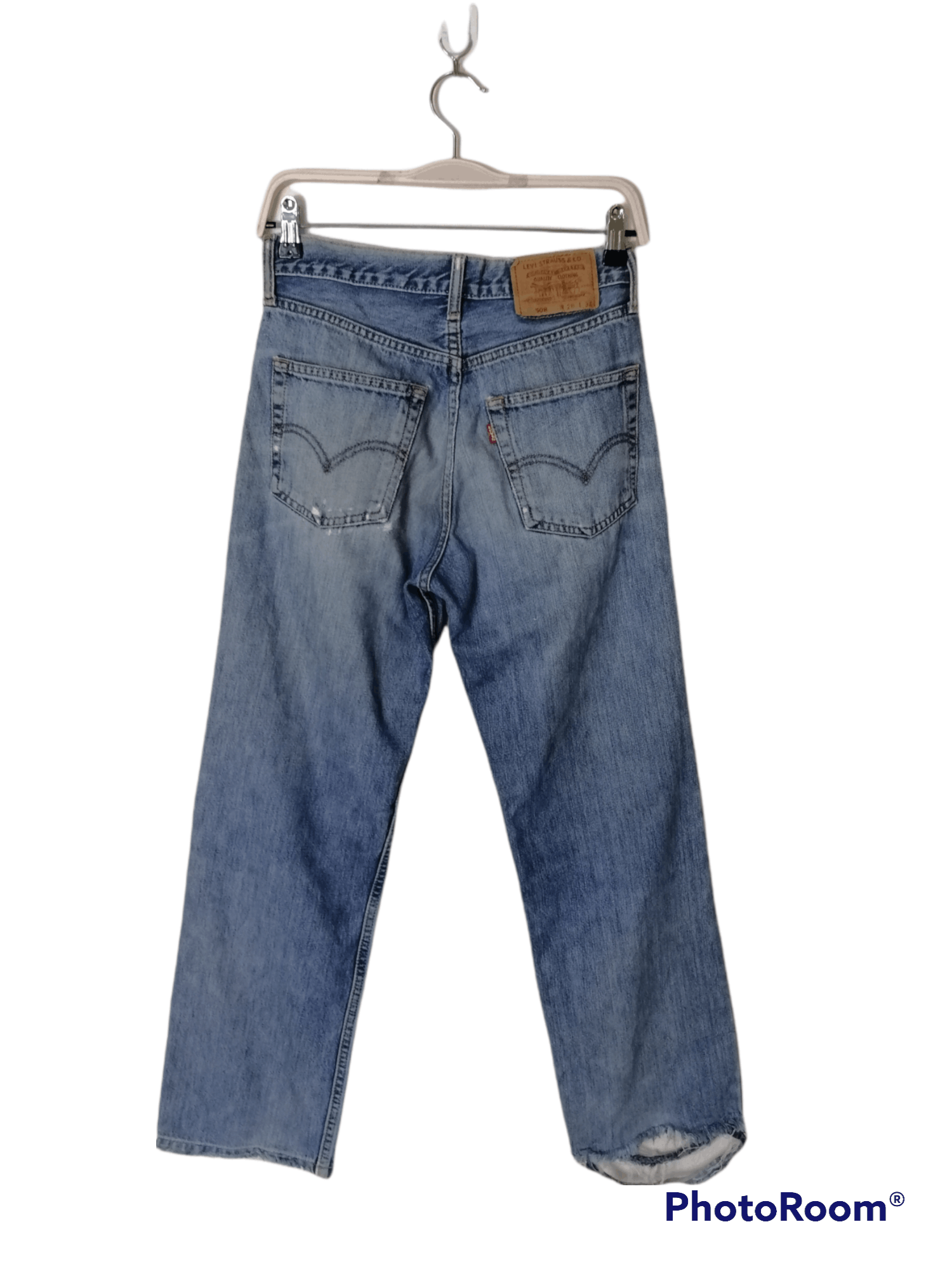 Levi's Vintage Levi’s Distressed Destroy Ripped Jeans Size US 28 / EU 44 - 3 Thumbnail