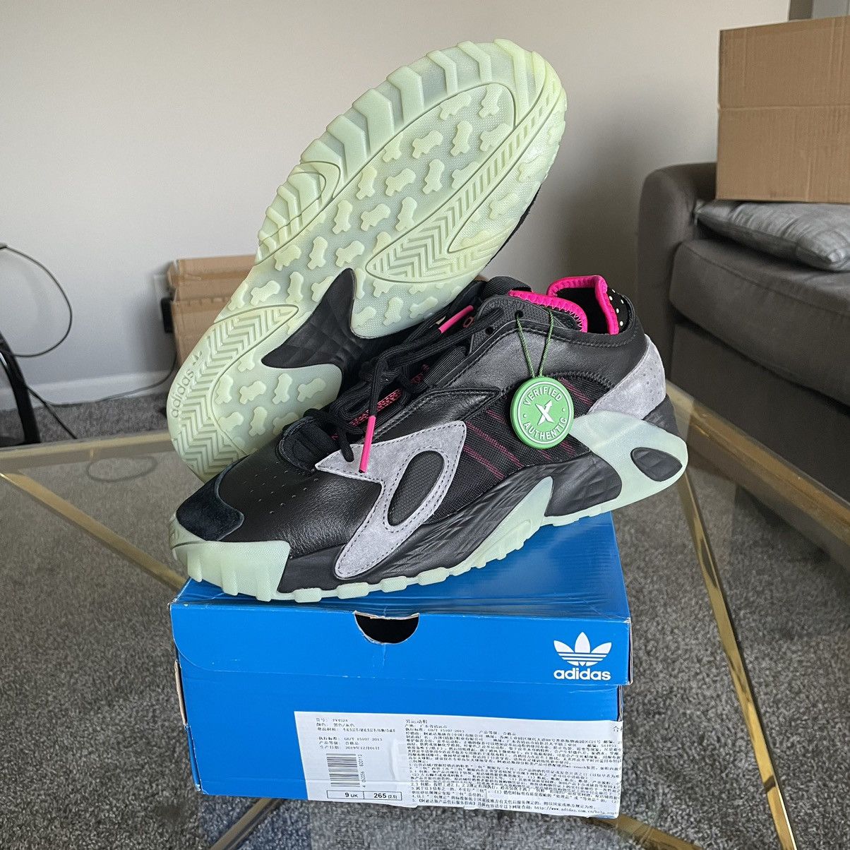 Adidas GiTD Adidas Streetball black pink glow in the dark air yeezy Grailed