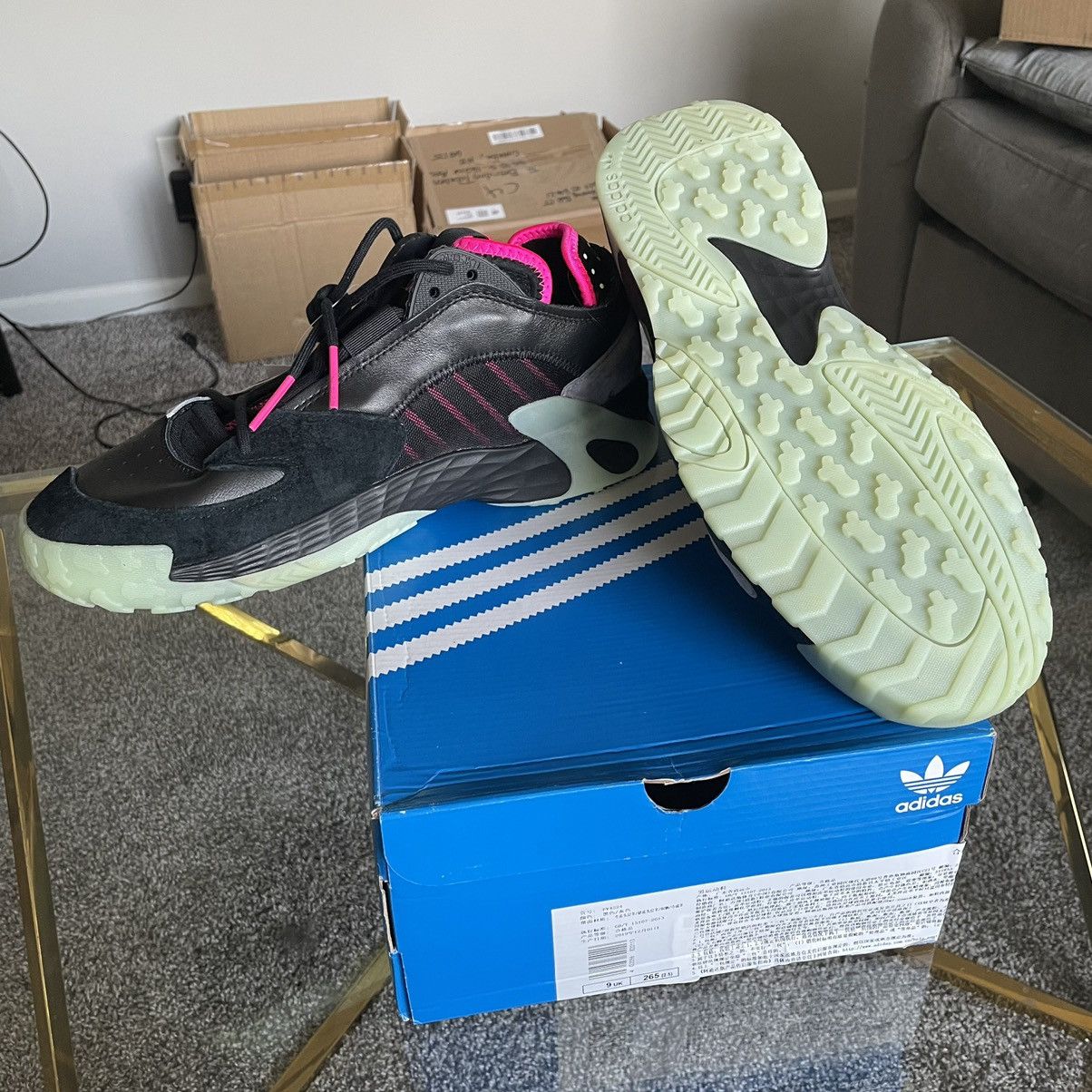 Adidas GiTD Adidas Streetball black pink glow in the dark air yeezy Size US 9.5 / EU 42-43 - 22 Thumbnail
