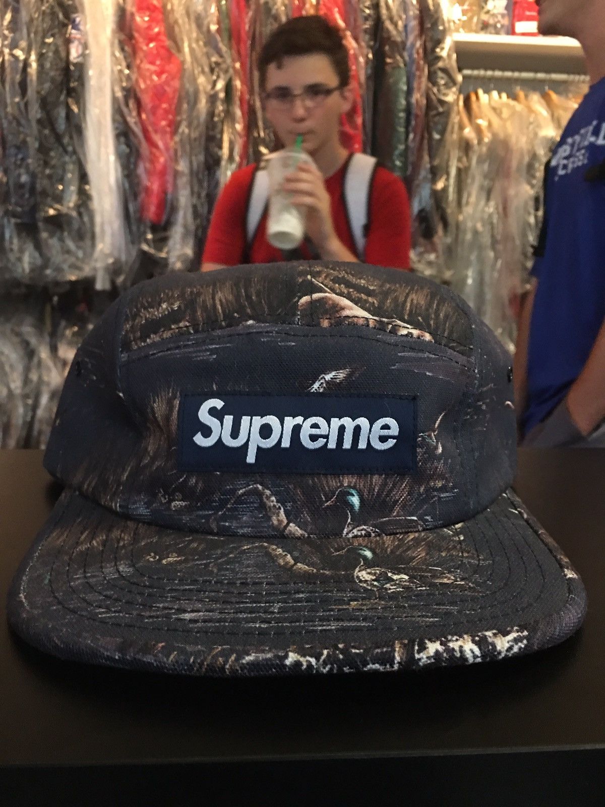 カラーブラックSupreme Ducks Camp Cap Black