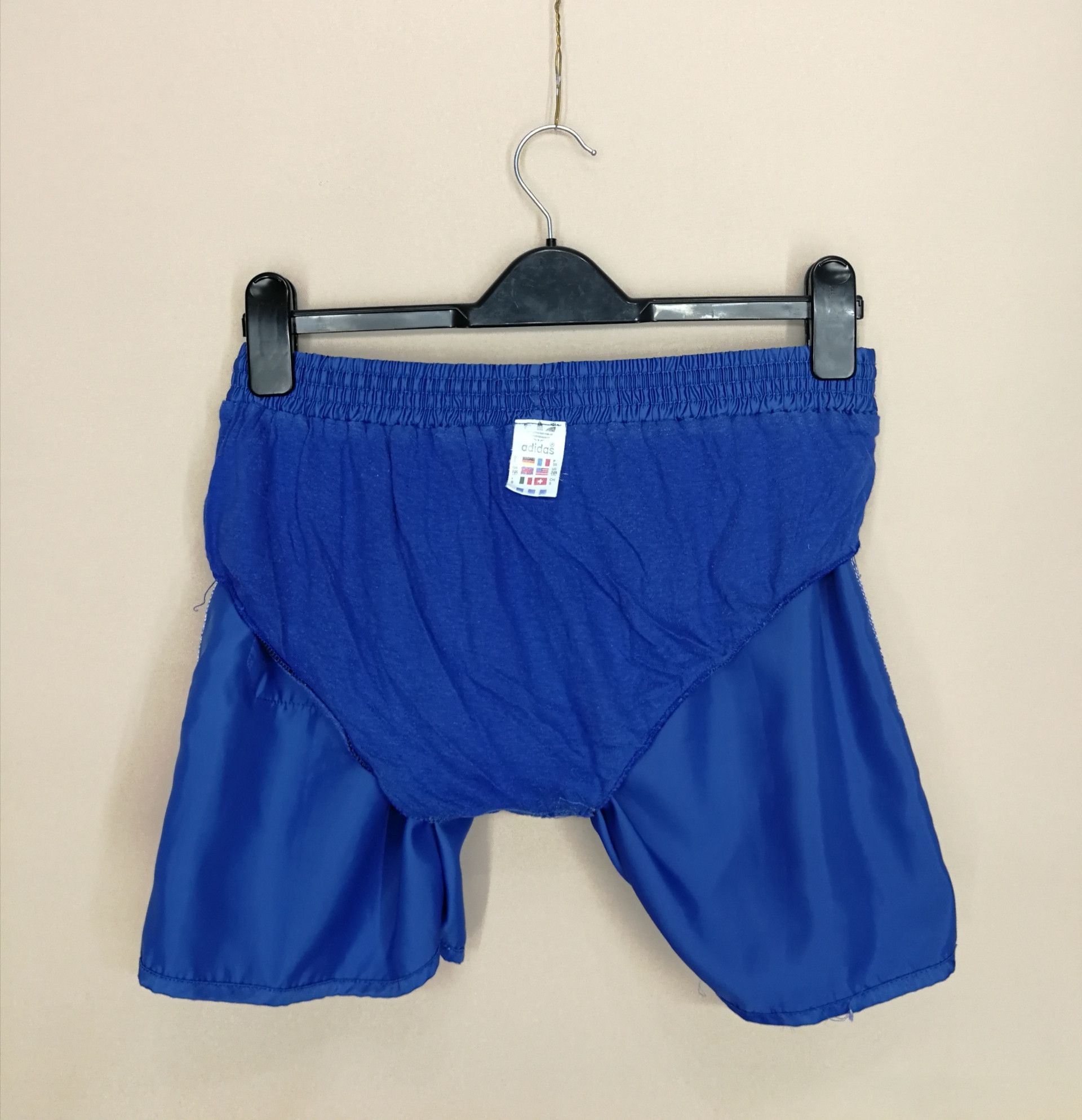 Adidas Vintage 80's Adidas Shorts Blue Yugoslavia Size US 32 / EU 48 - 7 Thumbnail