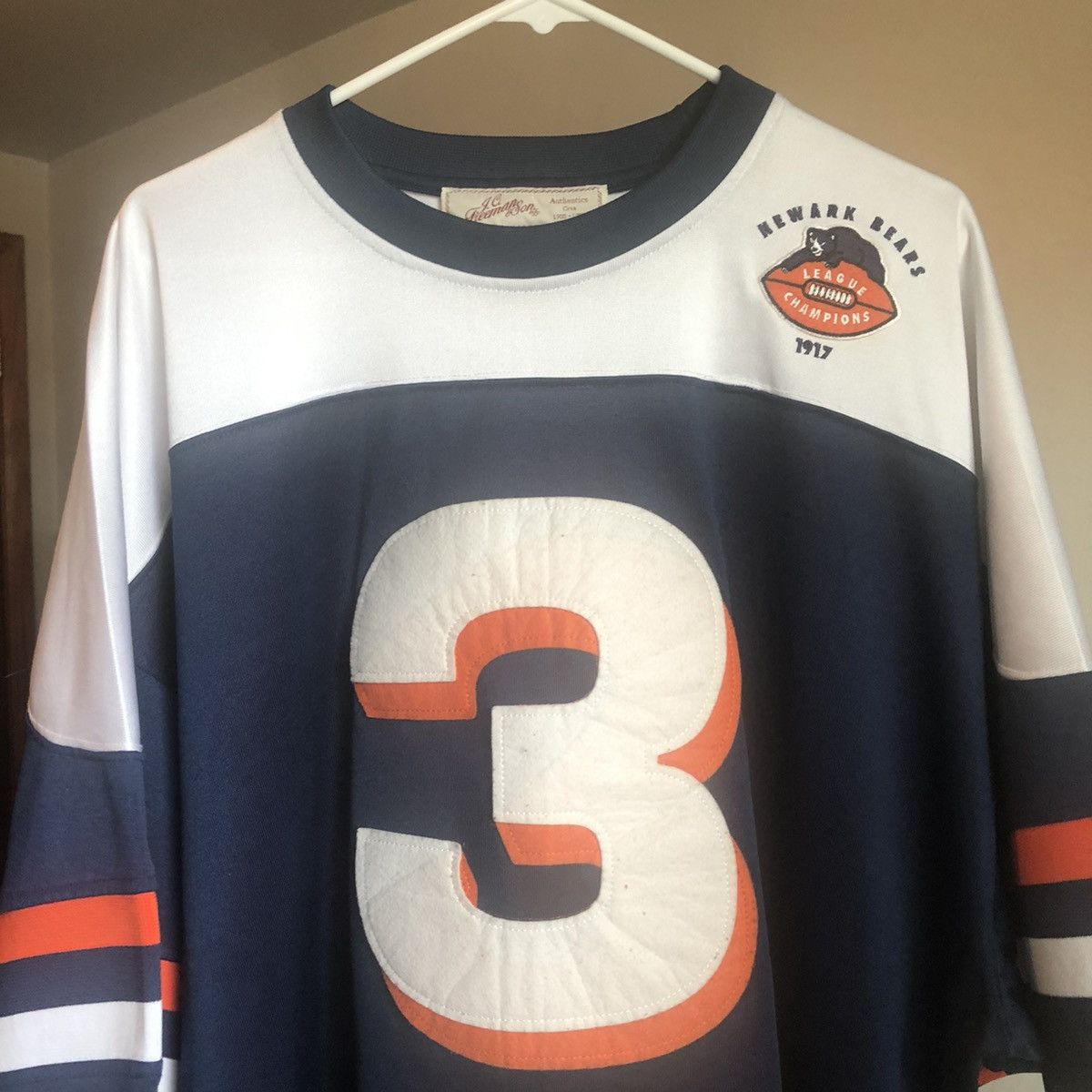 Authentic Negro Leagues Vintage Newark Bears JC Freeman & Sons 1915 Throwback Jersey Size US XXL / EU 58 / 5 - 3 Thumbnail