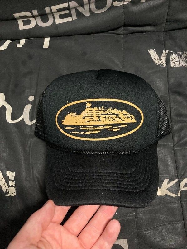Streetwear Black Cap Corteiz 667 Streetwear | Grailed