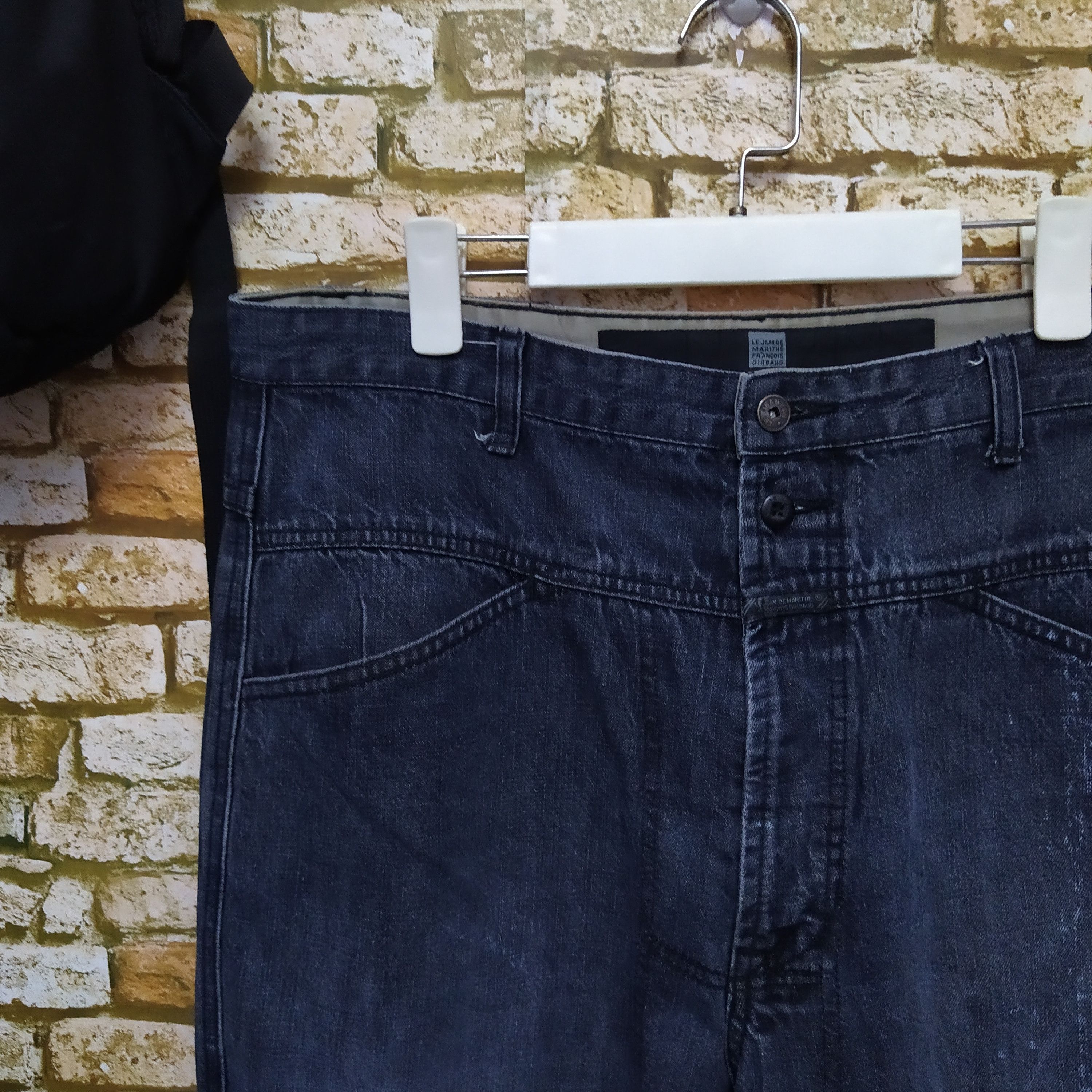 Marithe + Francois Girbaud LE JEAN DE MARITHE FRANCOIS GIRBAUD DENIM (D431) Size US 37 - 4 Thumbnail