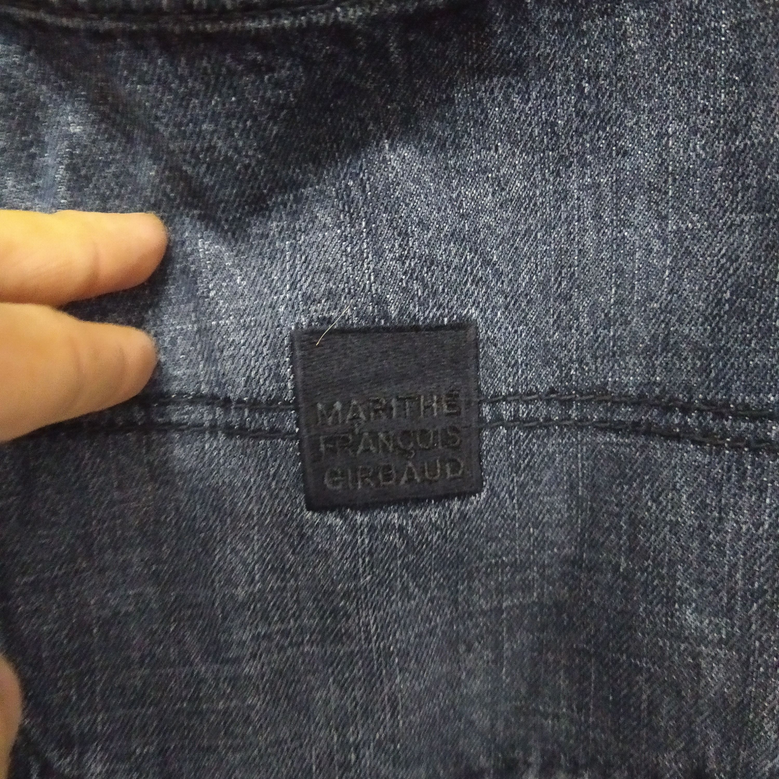 Marithe + Francois Girbaud LE JEAN DE MARITHE FRANCOIS GIRBAUD DENIM (D431) Size US 37 - 8 Thumbnail