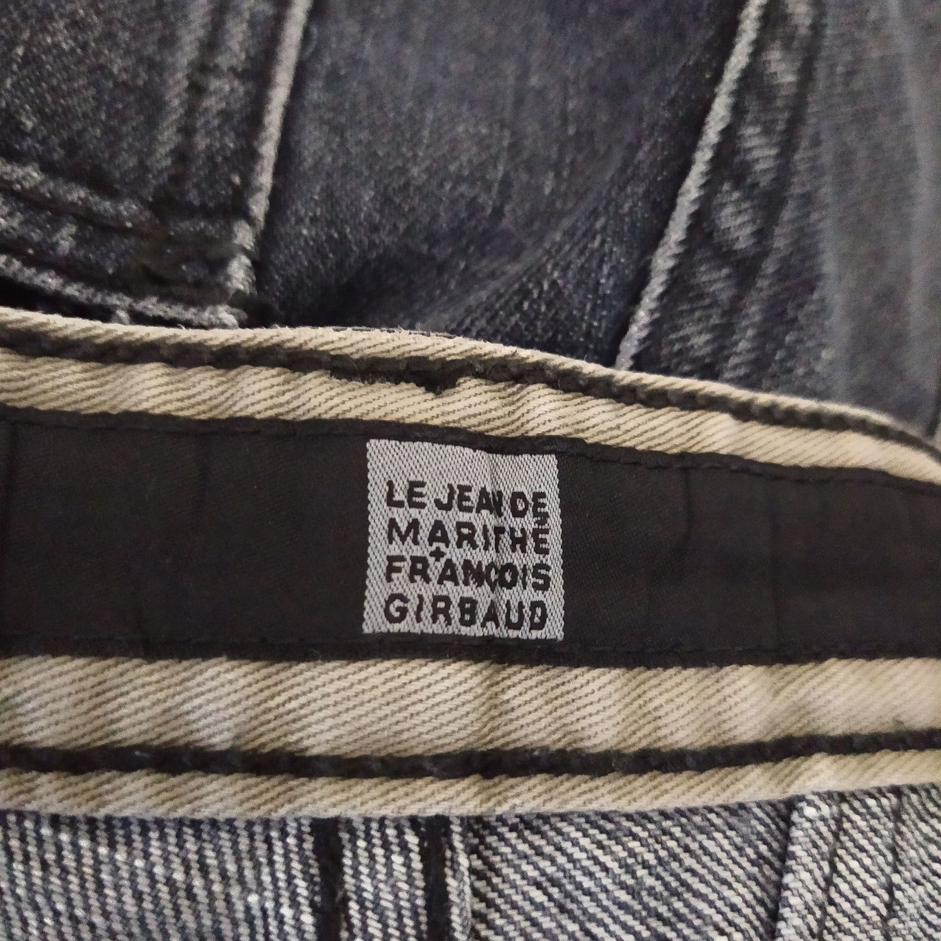 Marithe + Francois Girbaud LE JEAN DE MARITHE FRANCOIS GIRBAUD DENIM (D431) Size US 37 - 10 Thumbnail