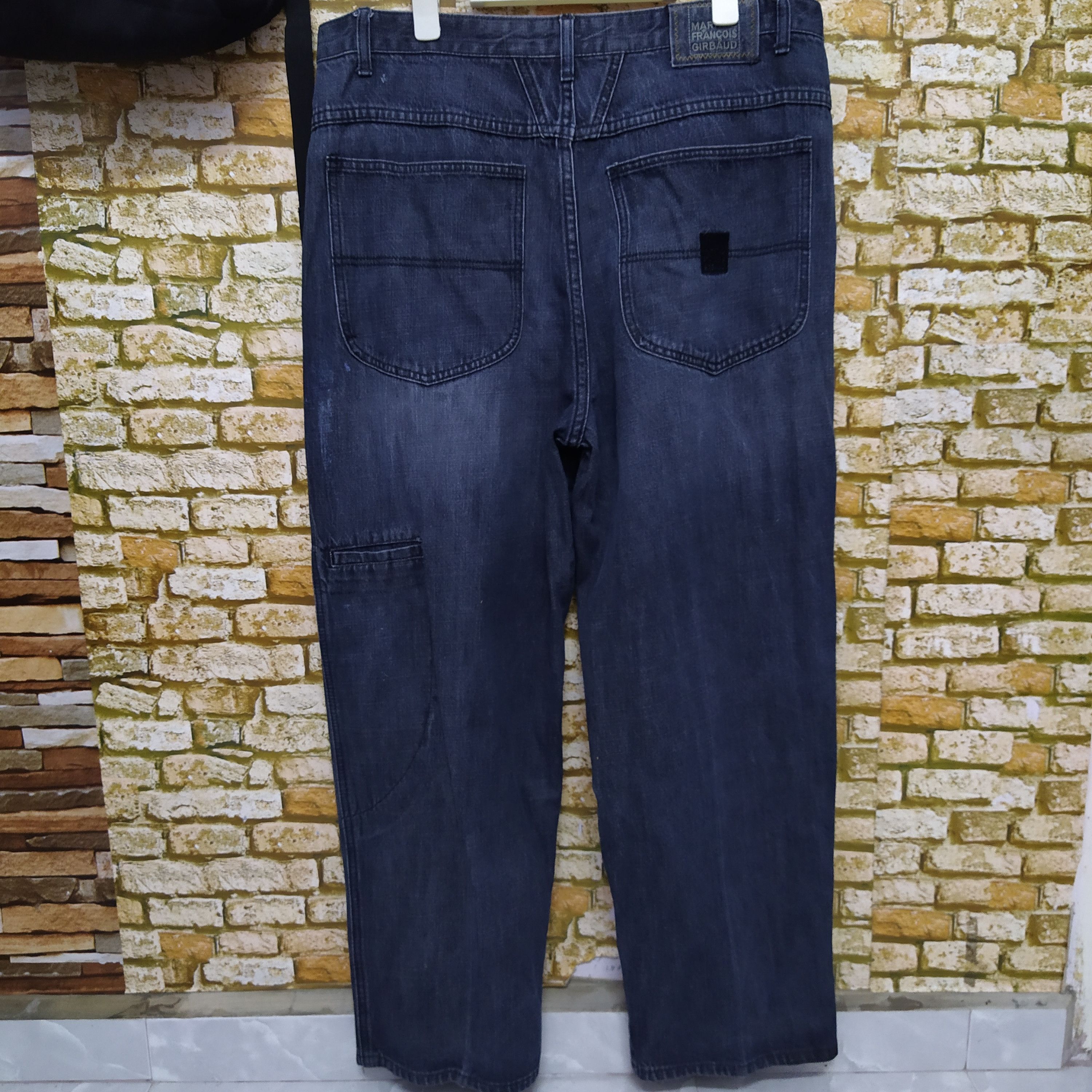 Marithe + Francois Girbaud LE JEAN DE MARITHE FRANCOIS GIRBAUD DENIM (D431) Size US 37 - 5 Thumbnail