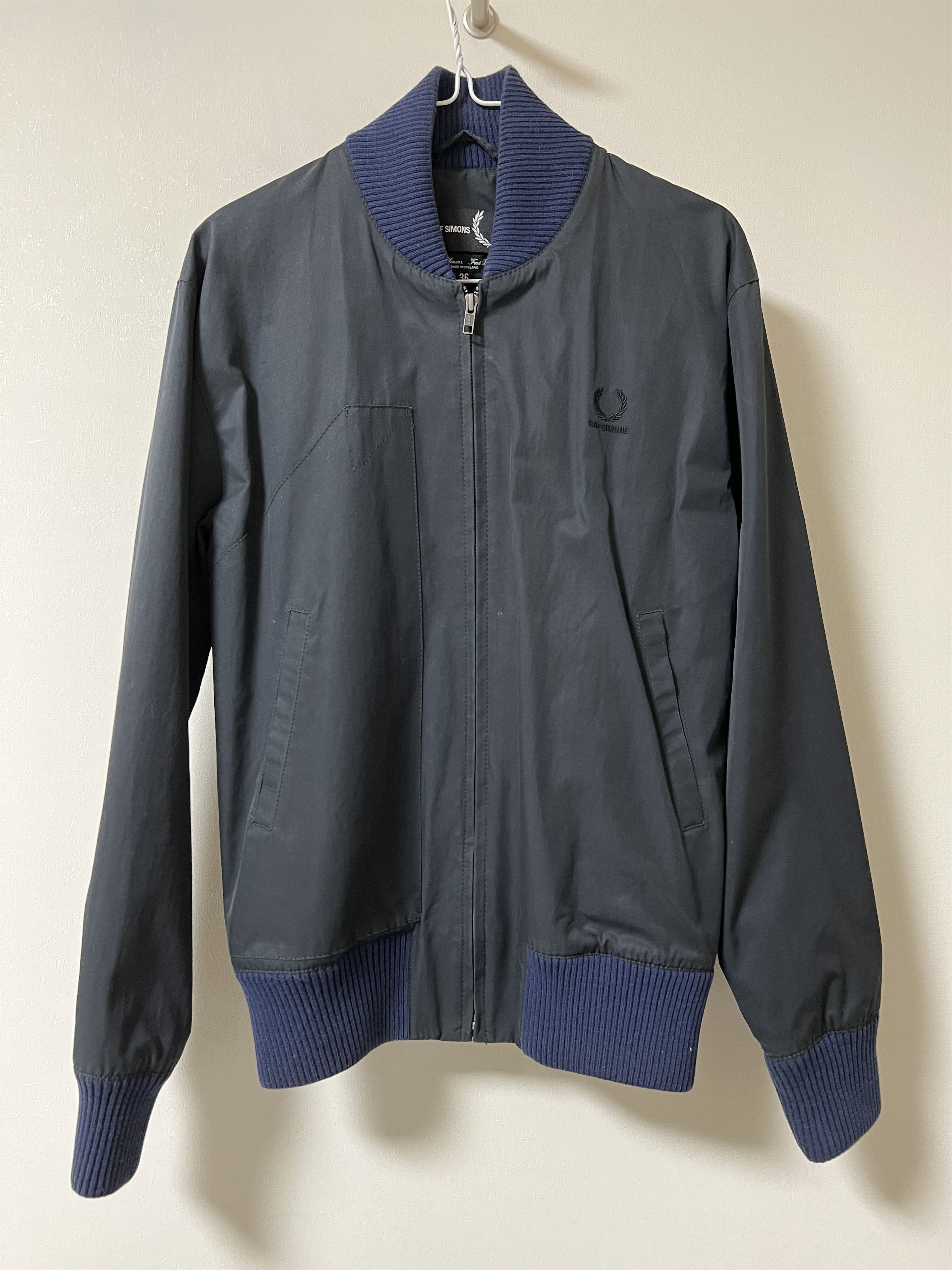 Fred Perry Raf Simons x Fred Perry Printed Flight Jacket