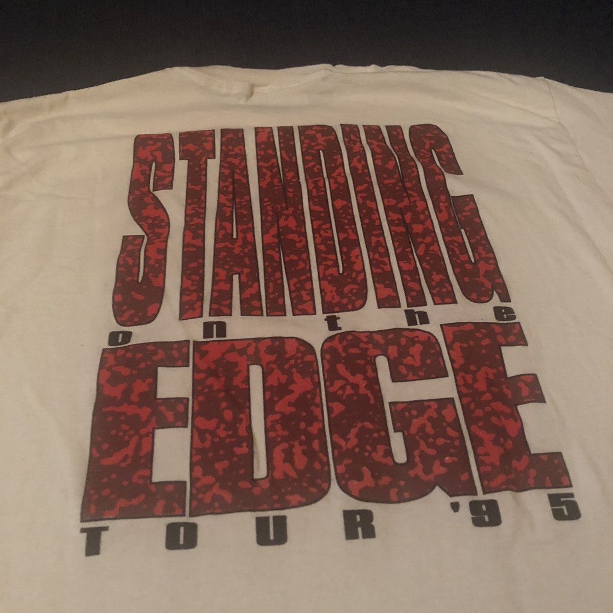 Band Tees Vintage John Berry Standing on the Edge Country Signed Tee Size US L / EU 52-54 / 3 - 9 Thumbnail