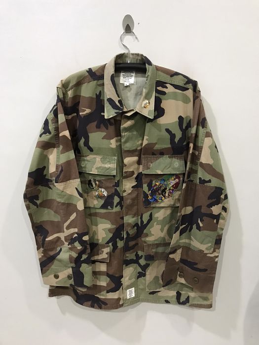 Military APPLE BUM Japan Rare Rework M65 Military Woodland