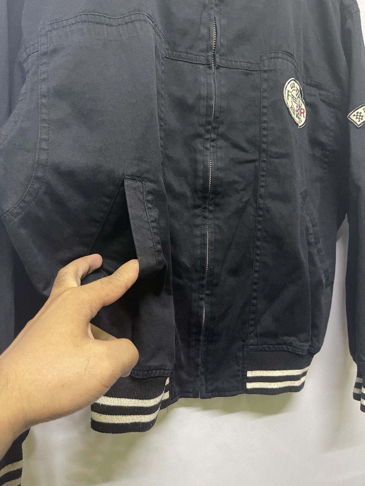 Vintage VINTAGE FREELANCER STERLING STYLISH BOMBER JACKET Size US L / EU 52-54 / 3 - 5 Thumbnail