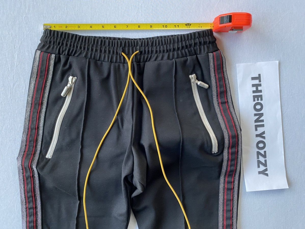 Rhude Rhude Pin Stripe Cropped Track Pants Black/Red sz S Size US 32 / EU 48 - 2 Thumbnail