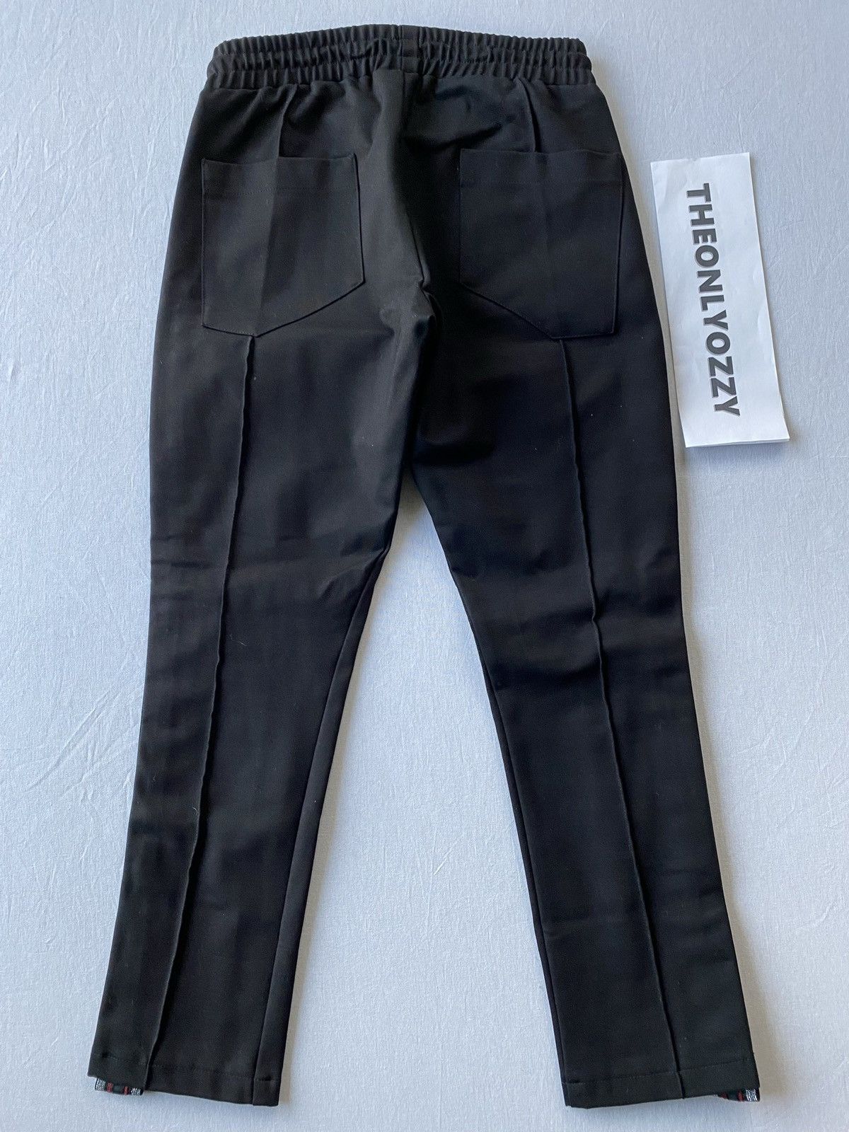 Rhude Rhude Pin Stripe Cropped Track Pants Black/Red sz S Size US 32 / EU 48 - 5 Thumbnail