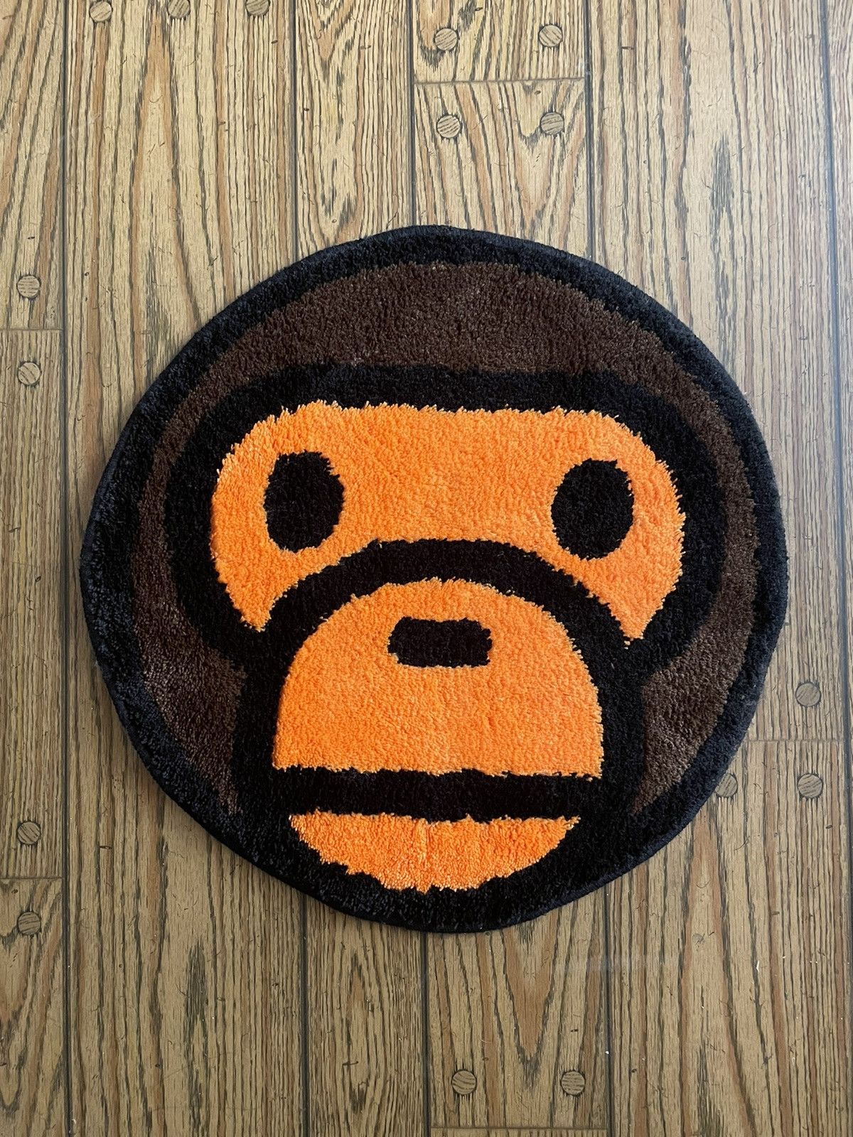 Bape NEW Bape Baby Milo Logo Circle Rug Mat | Grailed