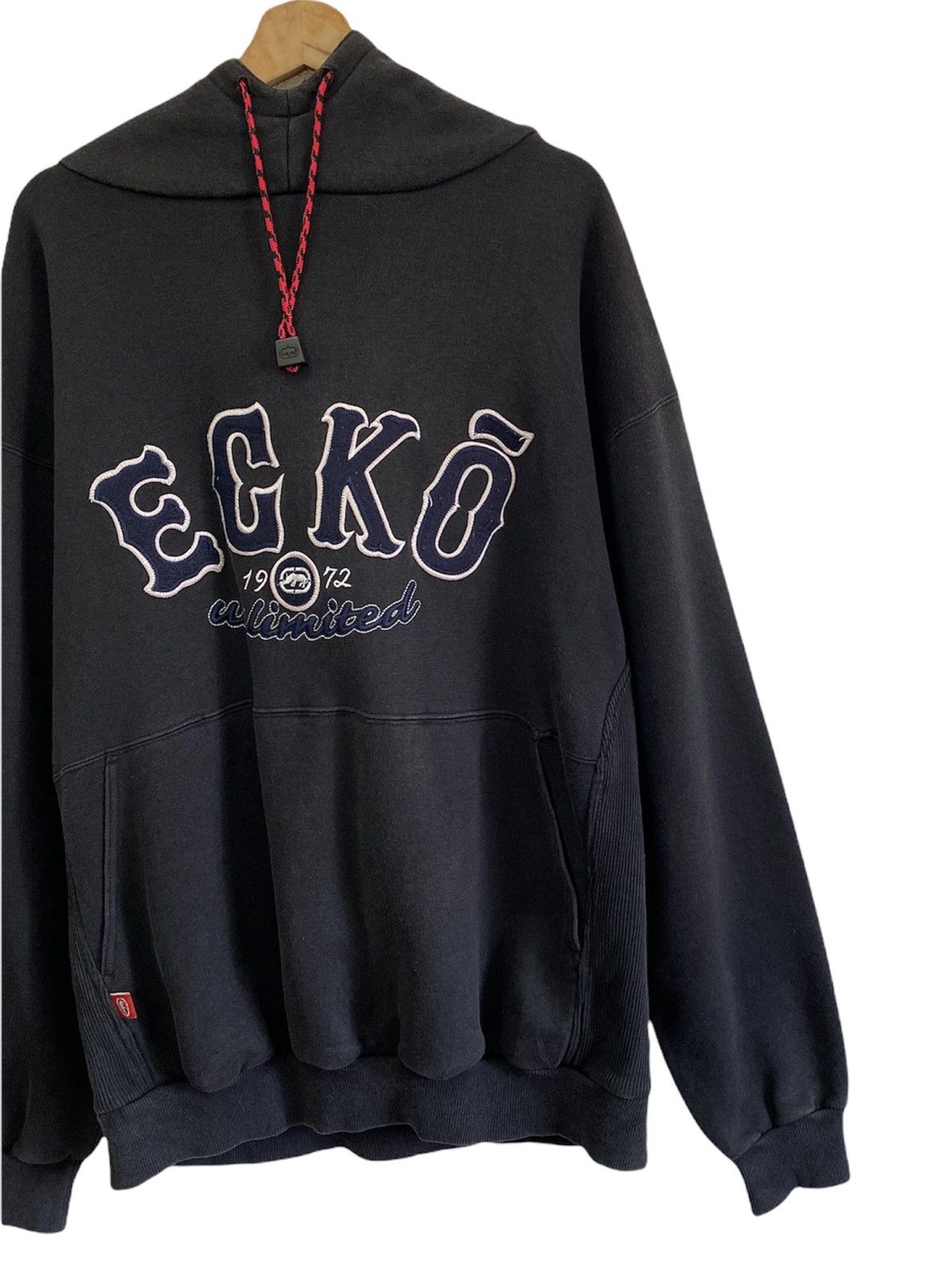Ecko Unltd. × Vintage VINTAGE ECKO UNLTD BIG LOGO SWEATER HOODIES Size US L / EU 52-54 / 3 - 7 Thumbnail