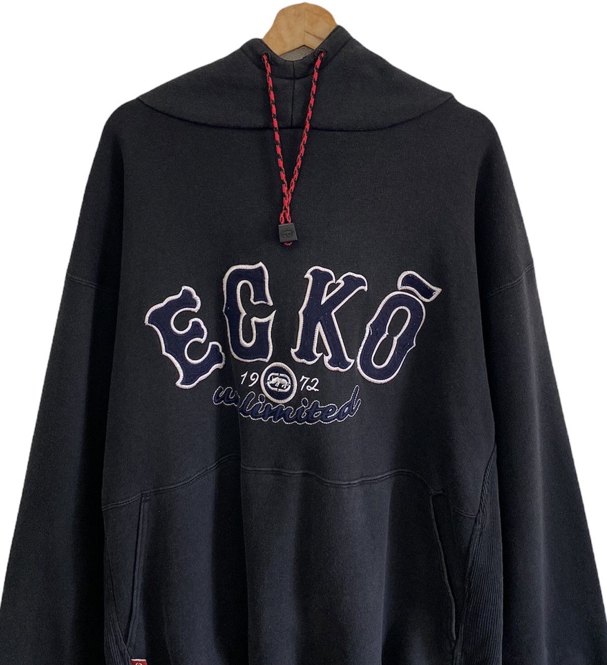 Ecko Unltd. × Vintage VINTAGE ECKO UNLTD BIG LOGO SWEATER HOODIES Size US L / EU 52-54 / 3 - 2 Thumbnail