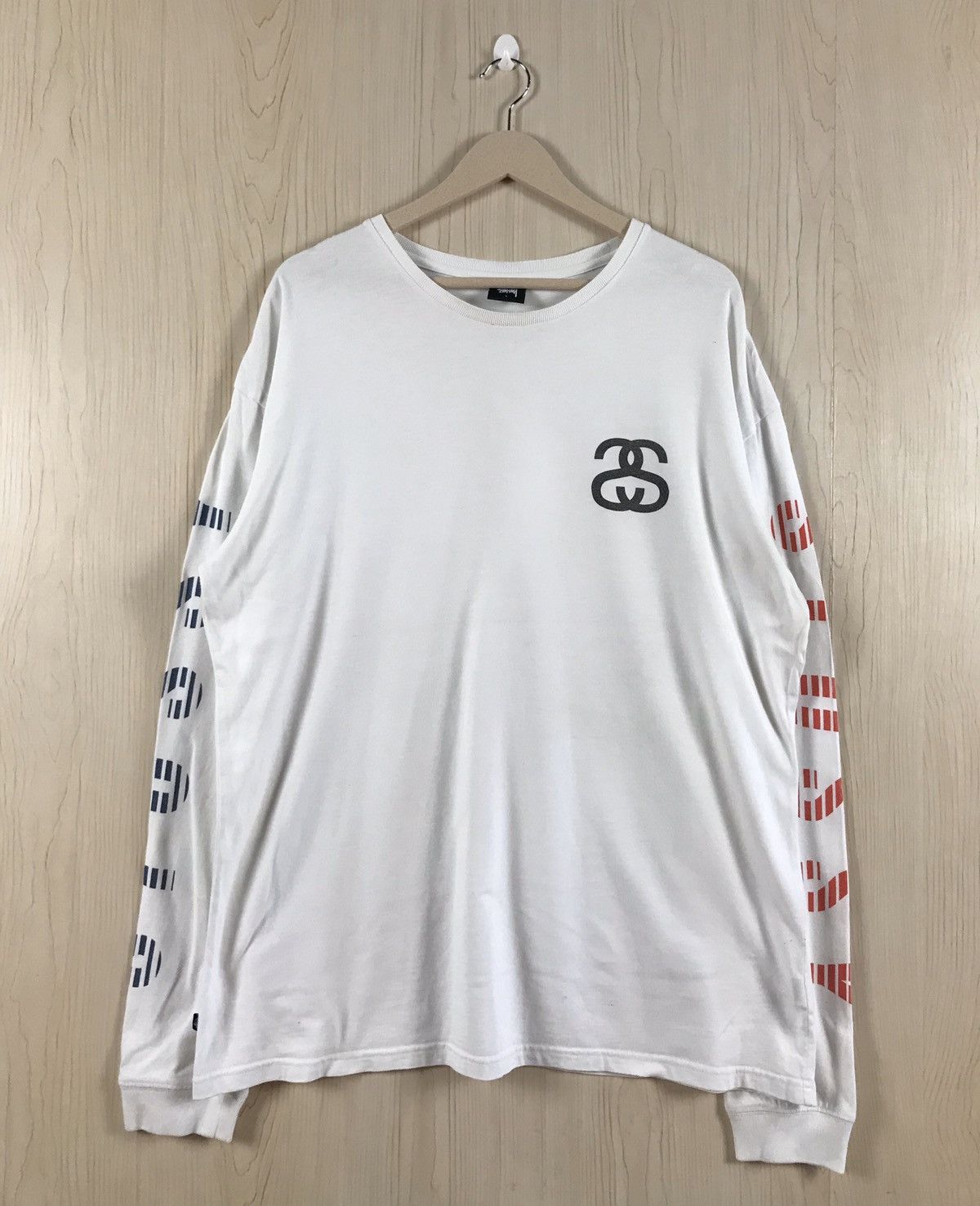 Other Stussy Spellout Sleeves Small Logo Size US L / EU 52-54 / 3 - 1 Thumbnail