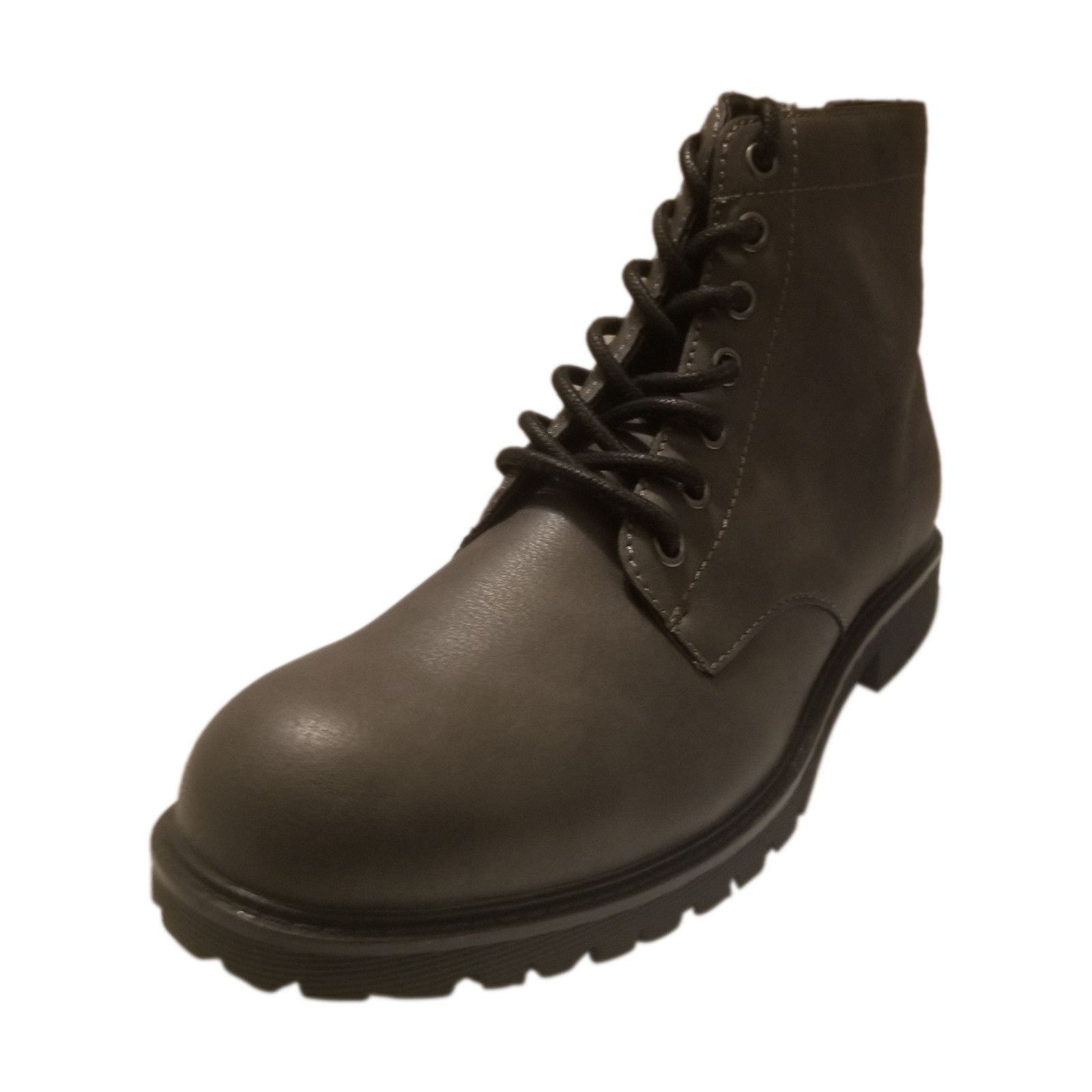 Club Room Gray Leather Lace-Up Boots Club Room Men main image 3