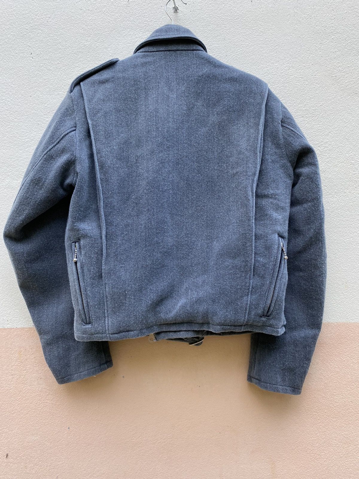 Designer × Japanese Brand Sakura wool biker jackets Size US S / EU 44-46 / 1 - 6 Thumbnail