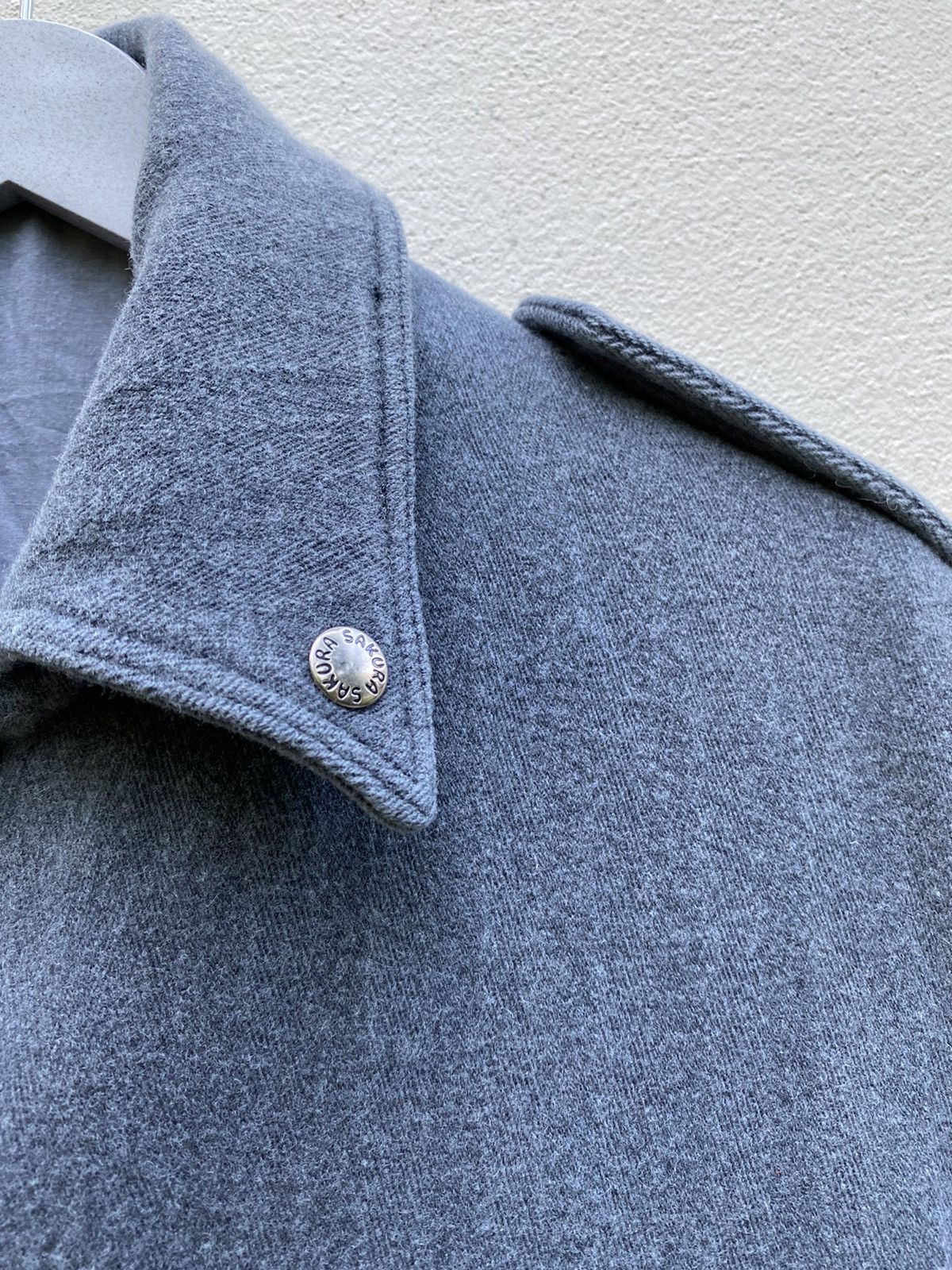 Designer × Japanese Brand Sakura wool biker jackets Size US S / EU 44-46 / 1 - 5 Thumbnail