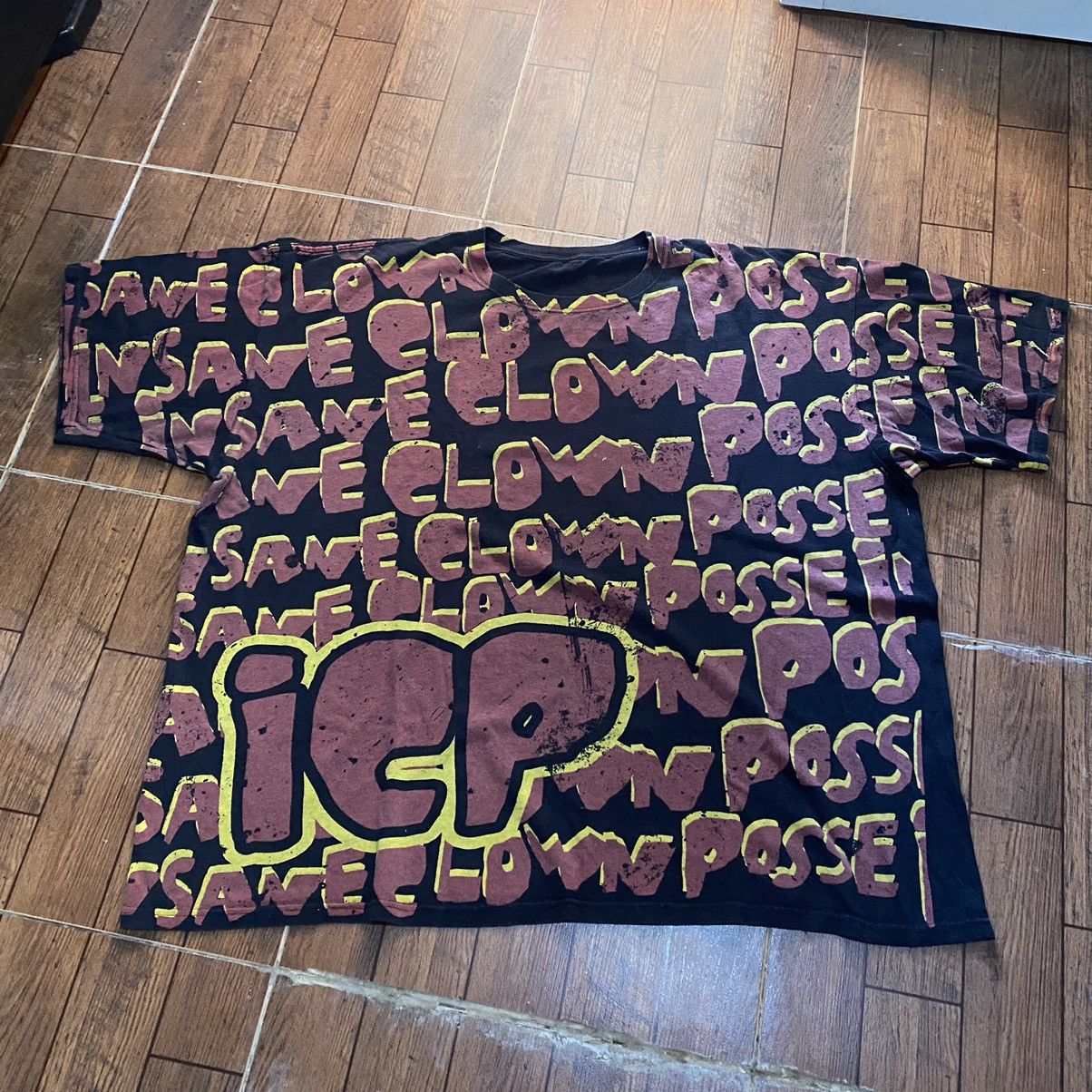Band Tees × Vintage Vintage '00 Insane Clown Posse All Over Print Tees Size US XXL / EU 58 / 5 - 1 Thumbnail
