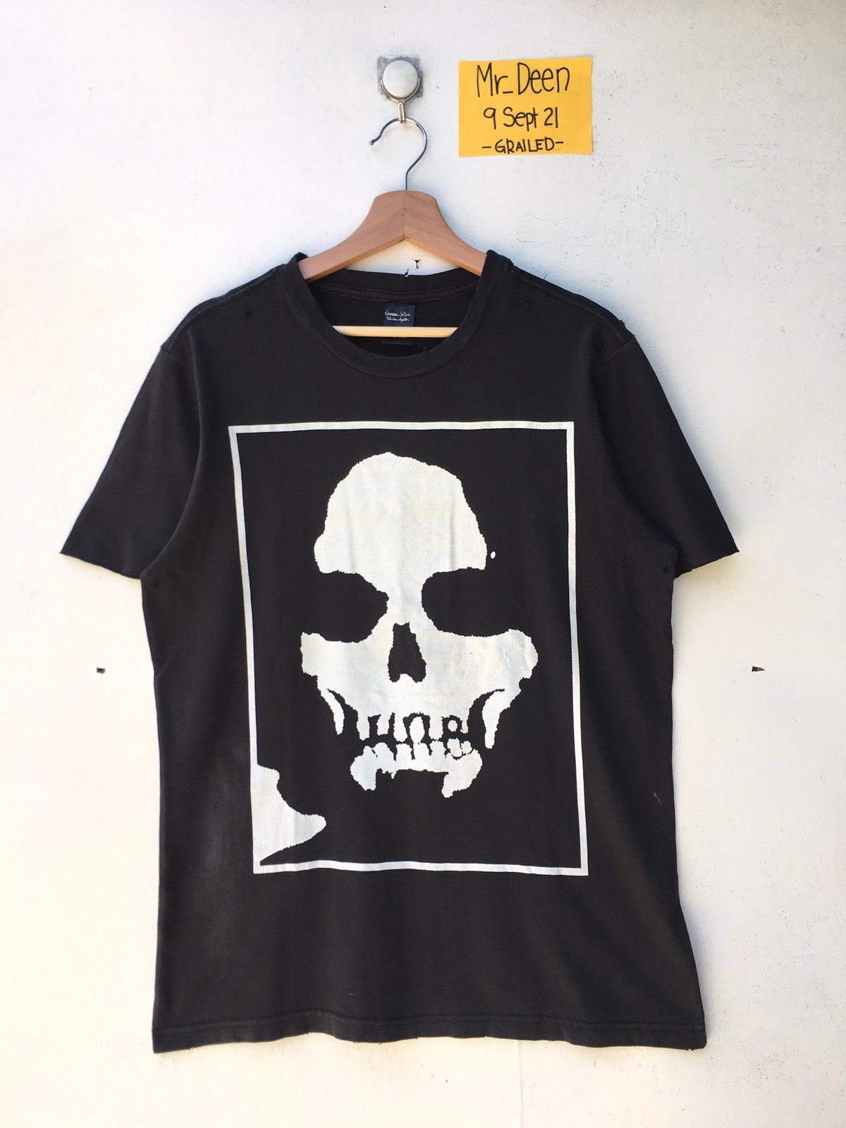 Number (N)ine Rarest Number Nine SS06 Charles Manson Skull Tee | Grailed