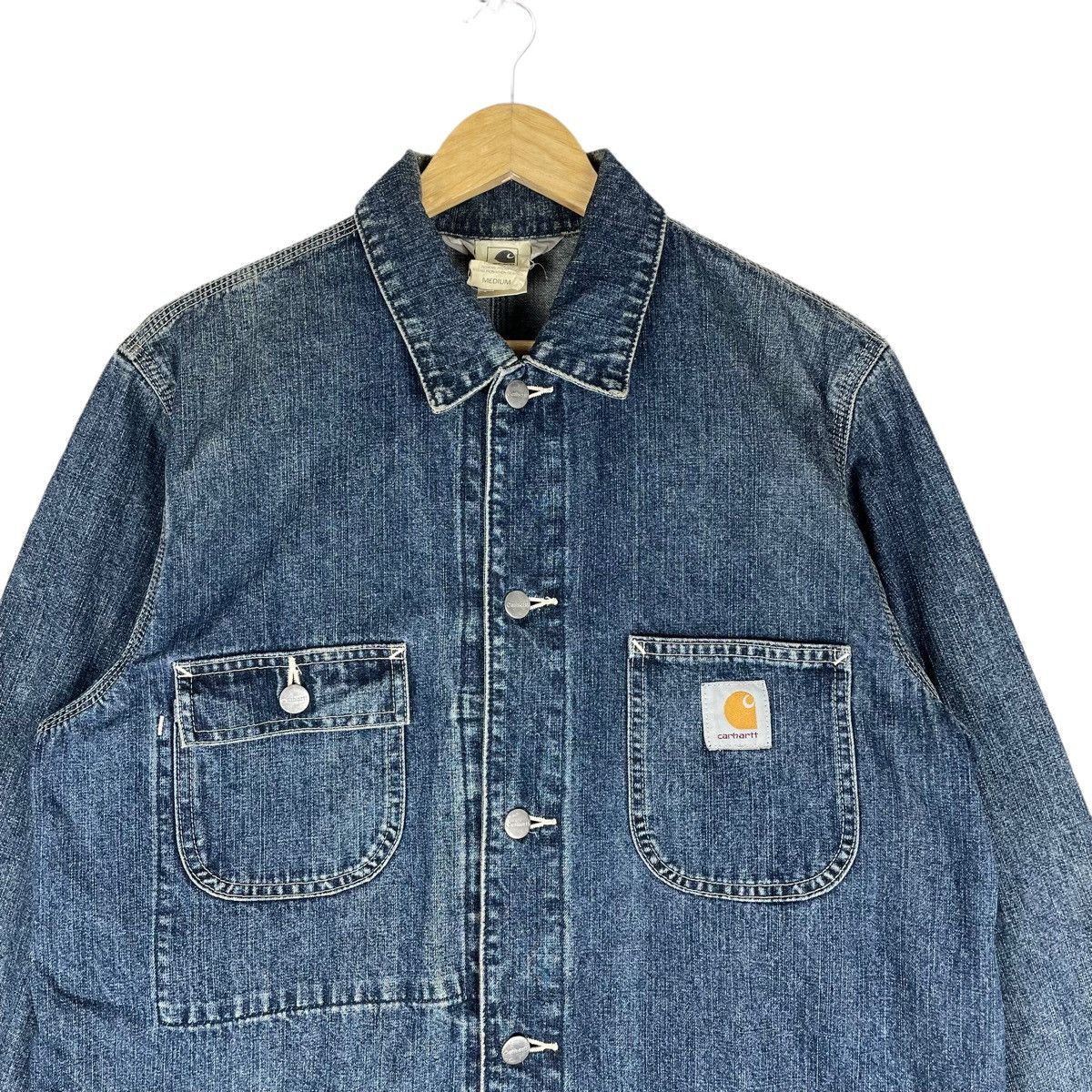 Carhartt 🔥CARHARTT Chore Denim Jacket Size US M / EU 48-50 / 2 - 4 Thumbnail