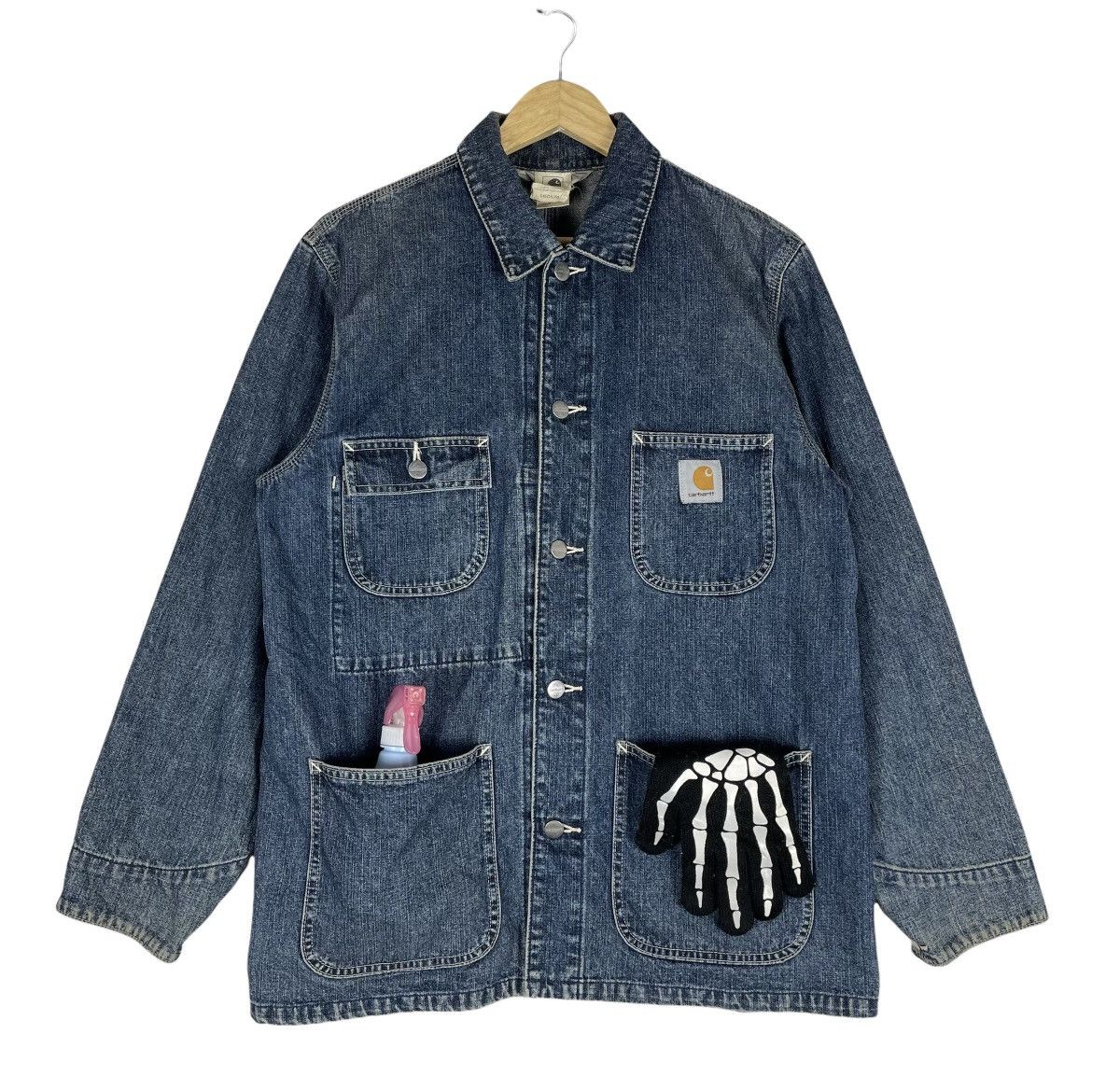 Carhartt 🔥CARHARTT Chore Denim Jacket Size US M / EU 48-50 / 2 - 1 Thumbnail