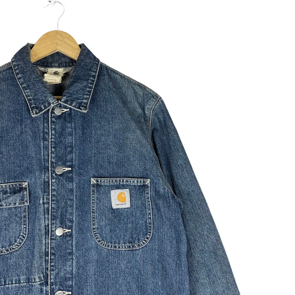 Carhartt 🔥CARHARTT Chore Denim Jacket Size US M / EU 48-50 / 2 - 5 Thumbnail