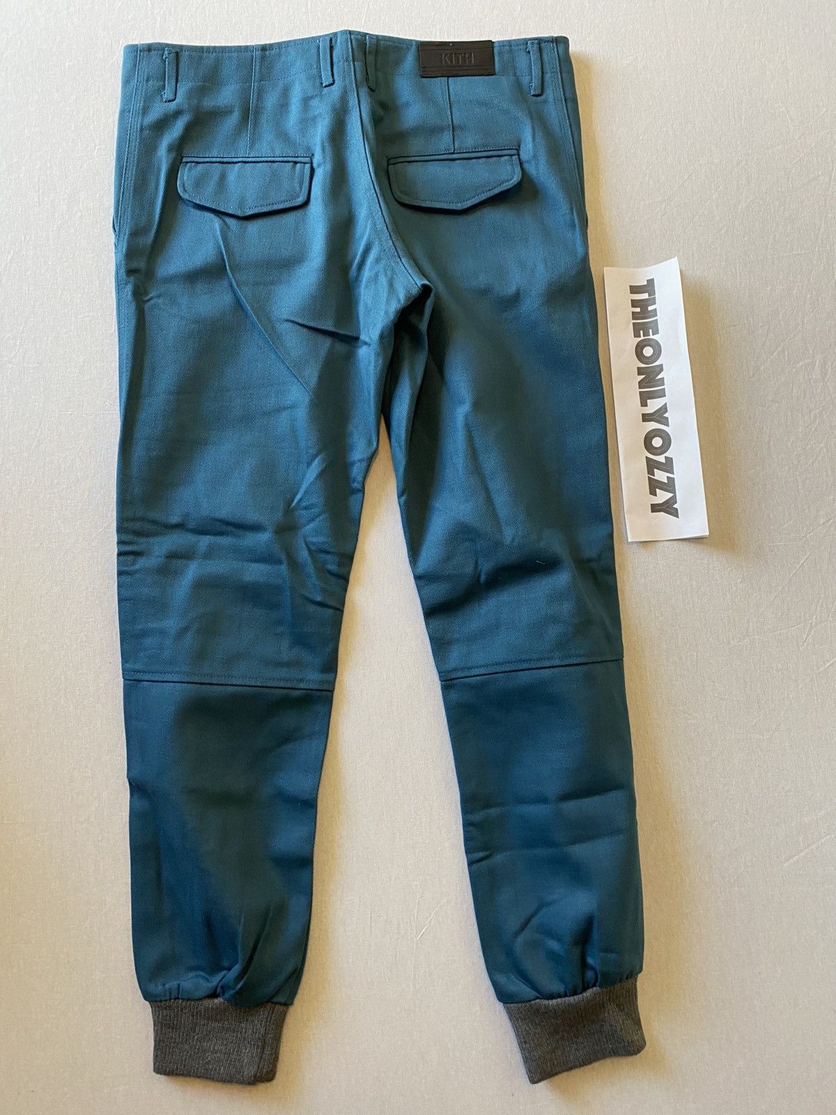Kith KITH Mercer Joggers Pants Teal heavy sz 32 Size US 32 / EU 48 - 4 Thumbnail