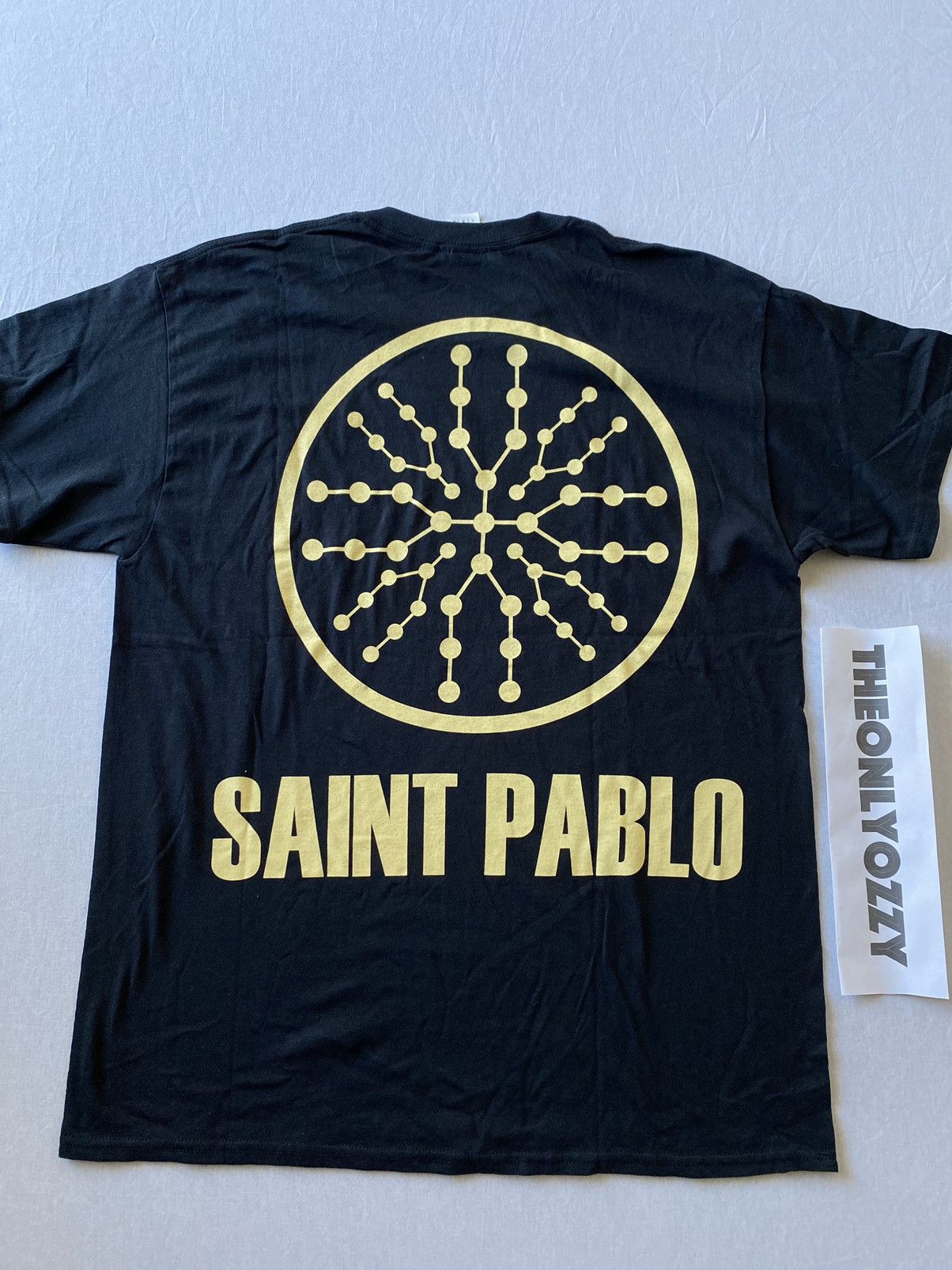 Kanye West Kanye West Saint Pablo Tee Black sz L Size US L / EU 52-54 / 3 - 4 Thumbnail