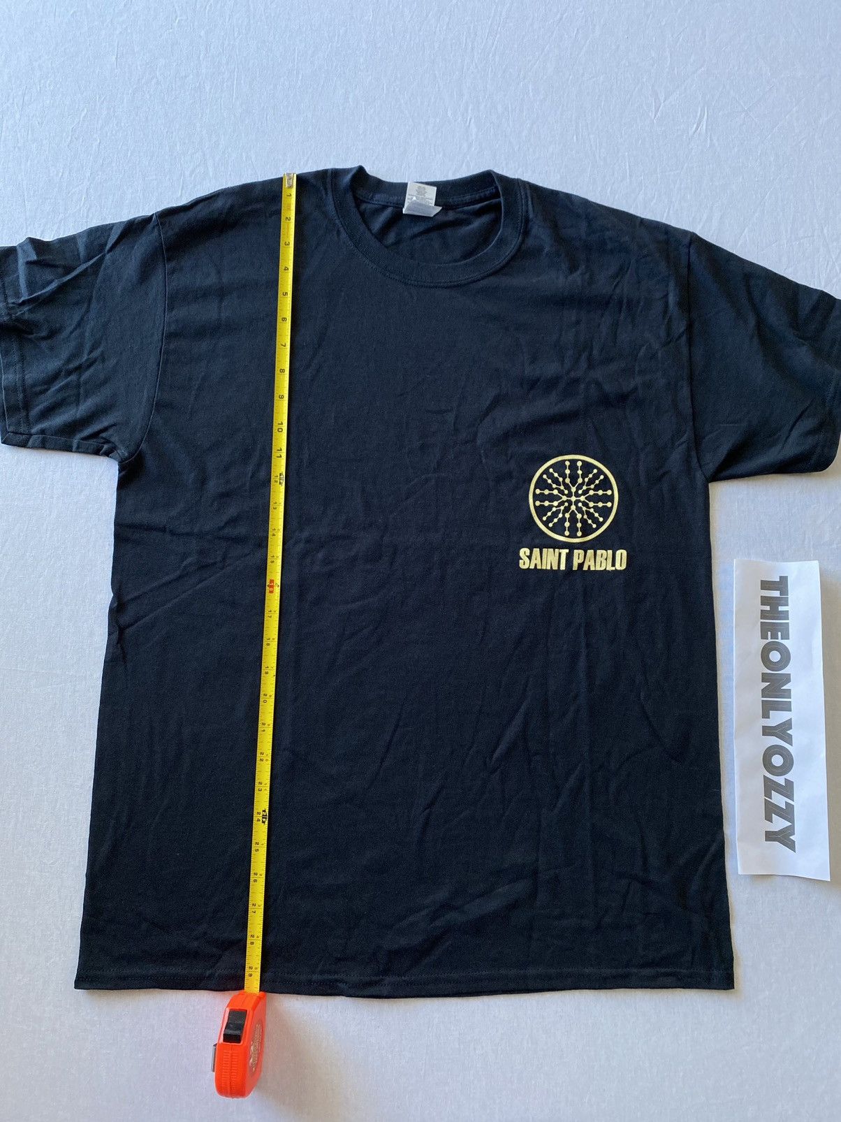 Kanye West Kanye West Saint Pablo Tee Black sz L Size US L / EU 52-54 / 3 - 3 Thumbnail