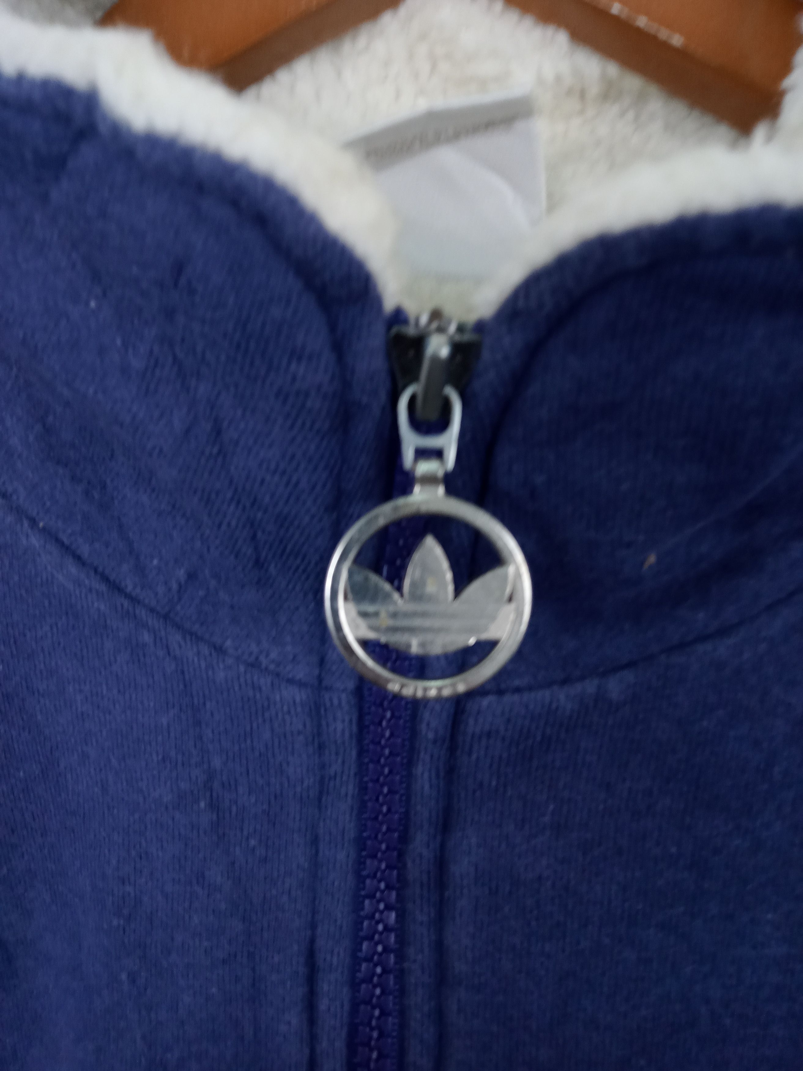 Adidas × Vintage Vintage Adidas Big Logo Half Zip Jacket Size US L / EU 52-54 / 3 - 5 Thumbnail