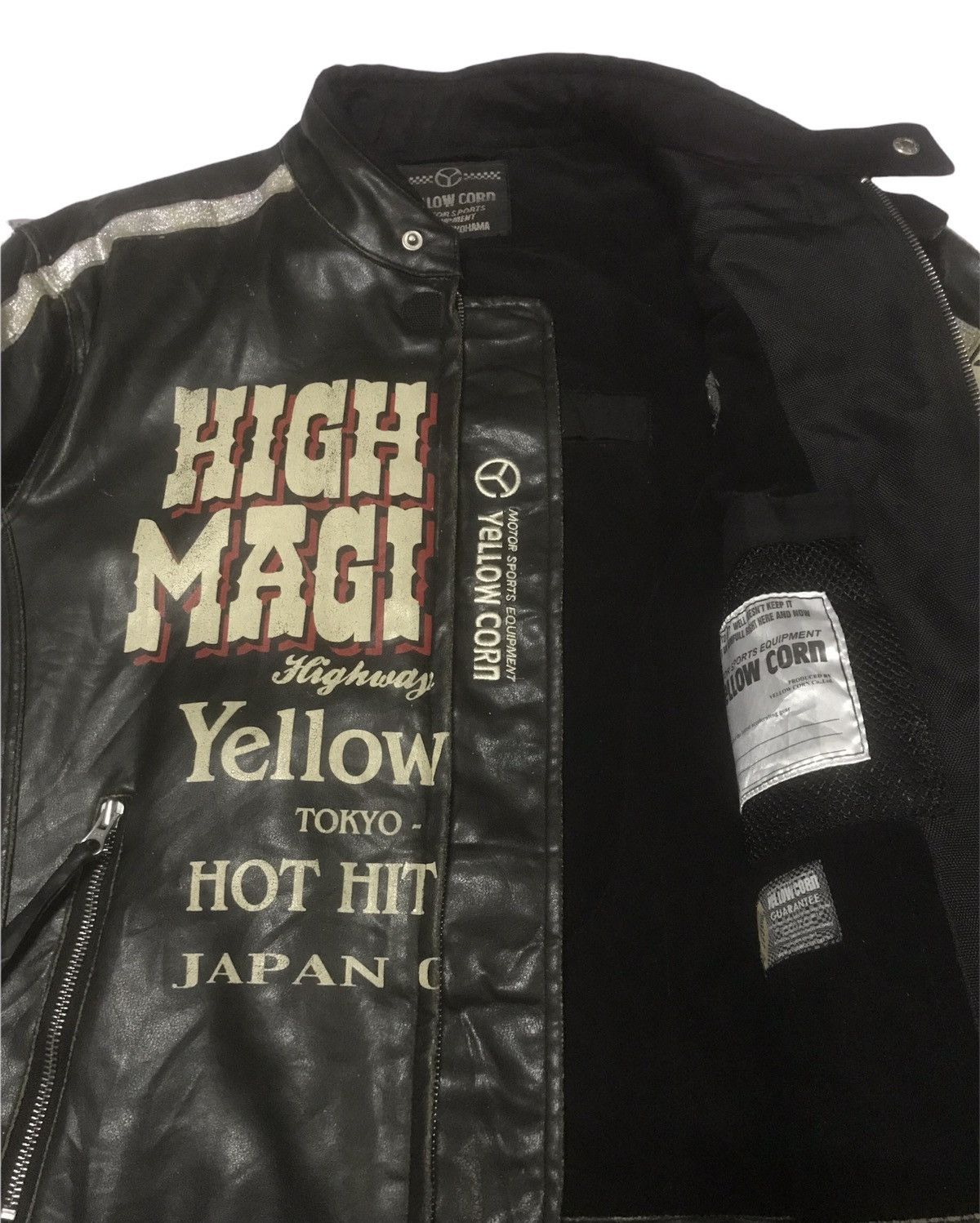 YELLOW CORN VTG Yellow Corn Magician Highway Leather Jacket Size US M / EU 48-50 / 2 - 11 Thumbnail