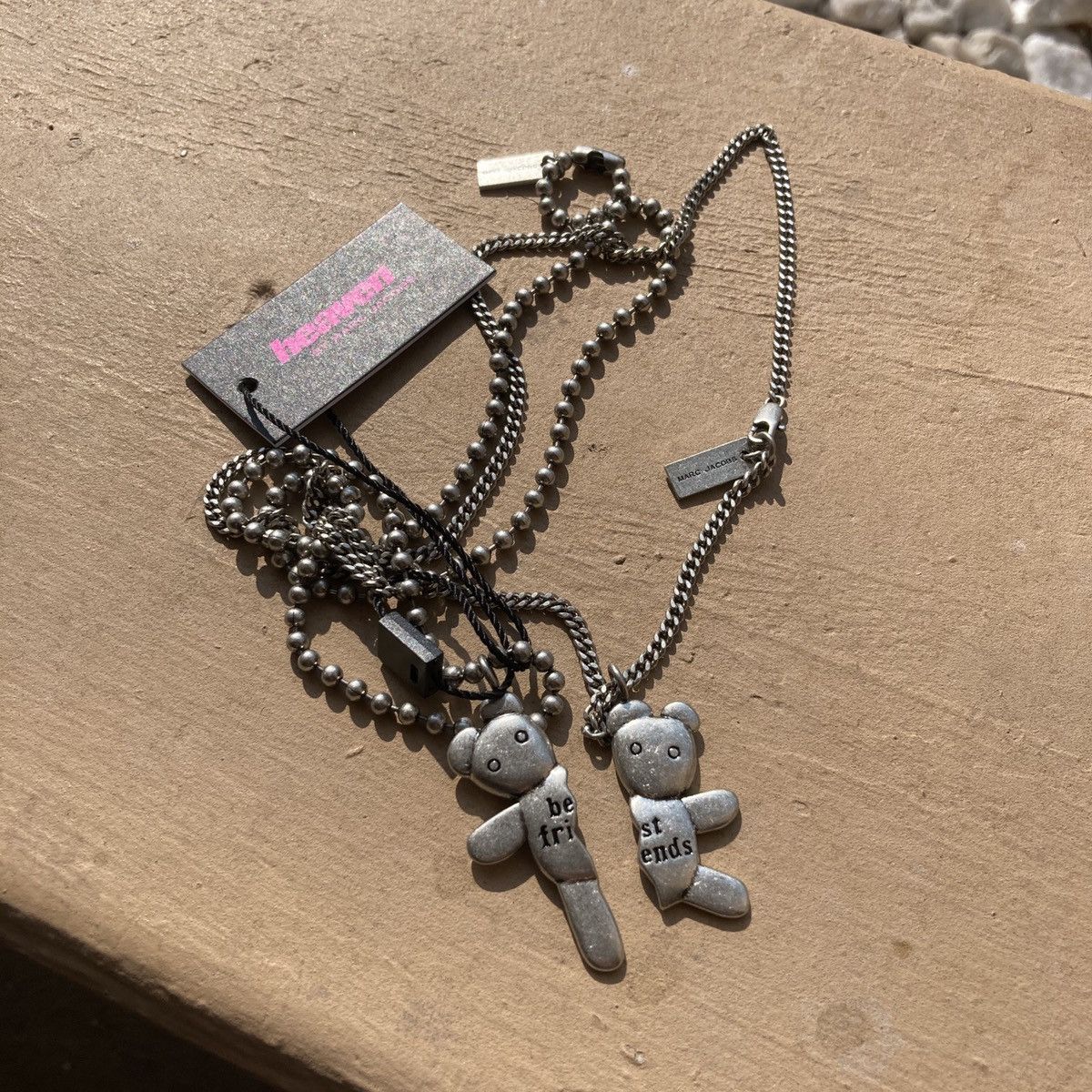Marc Jacobs Heaven Silver Friendship Necklace Set Marc