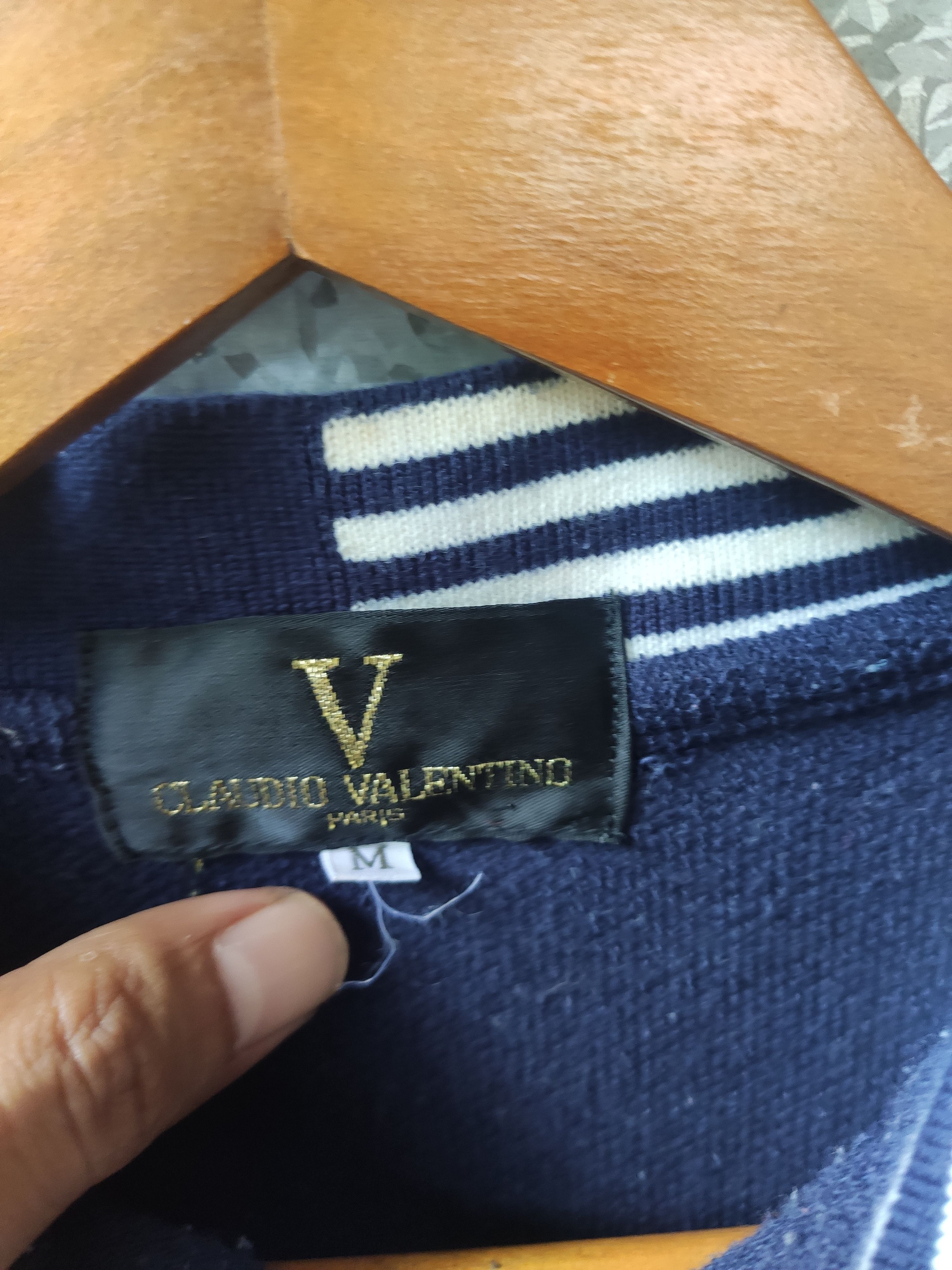Valentino Vintage Claudio Valentino polo t shirt Size US M / EU 48-50 / 2 - 8 Thumbnail