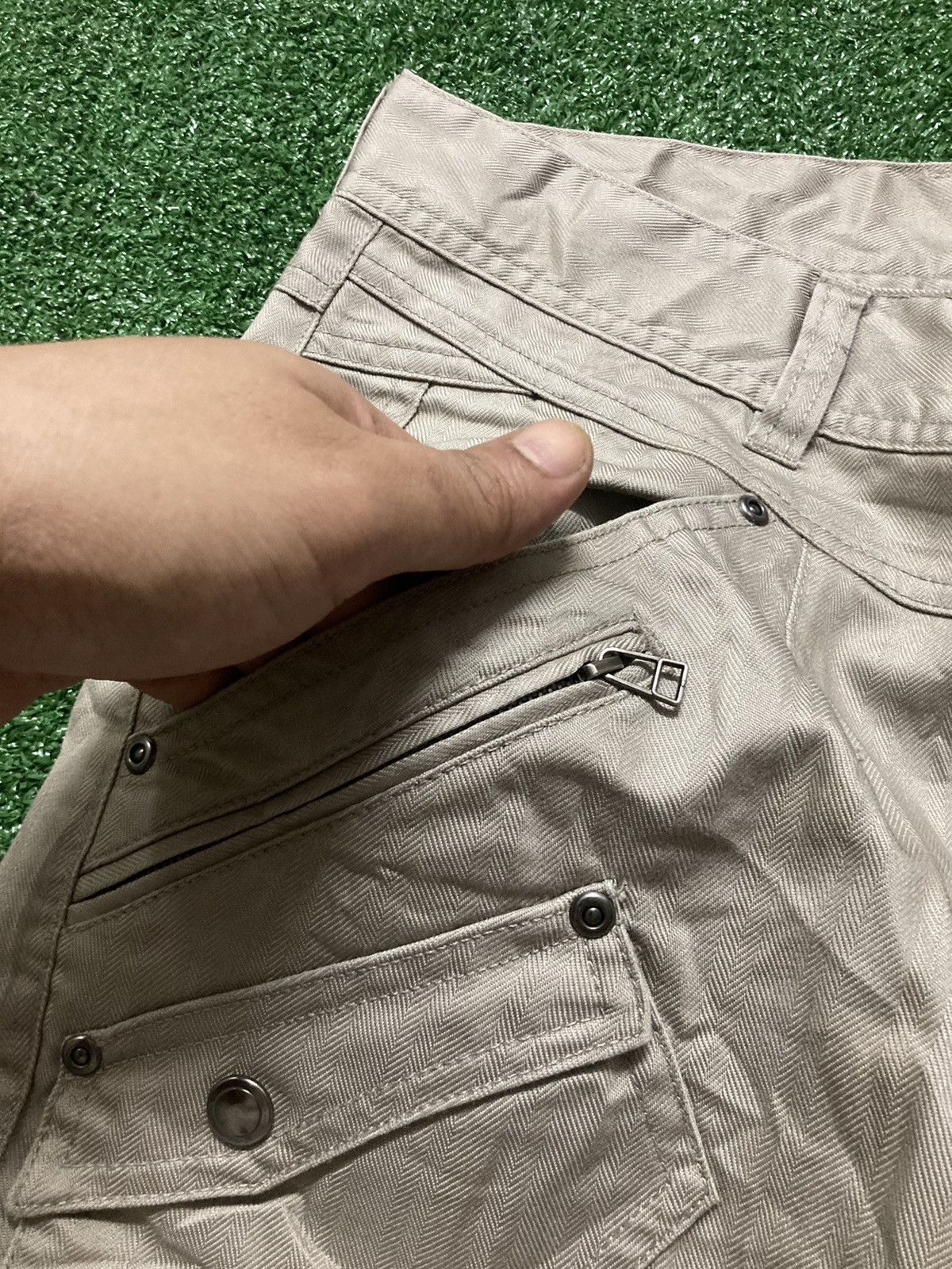 Japanese Brand !LastDrop!Semantic Design Multi Pocket SlimFit Pants Size US 33 - 12 Thumbnail