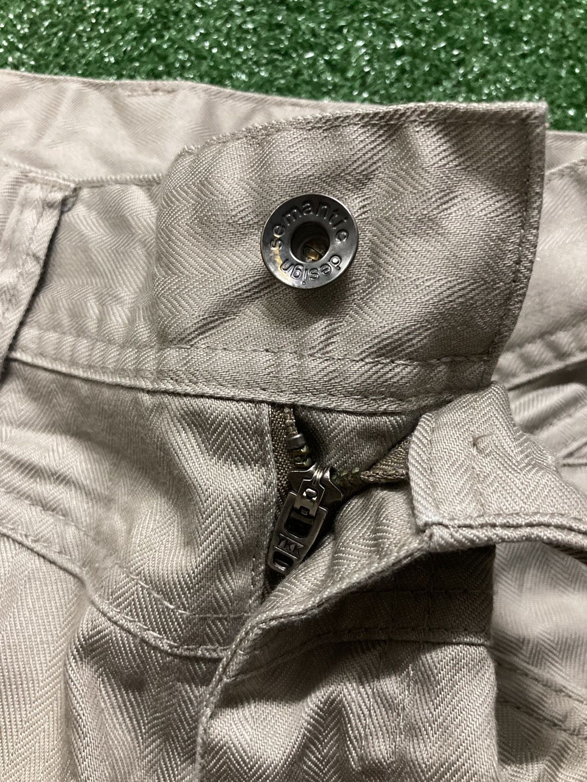 Japanese Brand !LastDrop!Semantic Design Multi Pocket SlimFit Pants Size US 33 - 13 Thumbnail