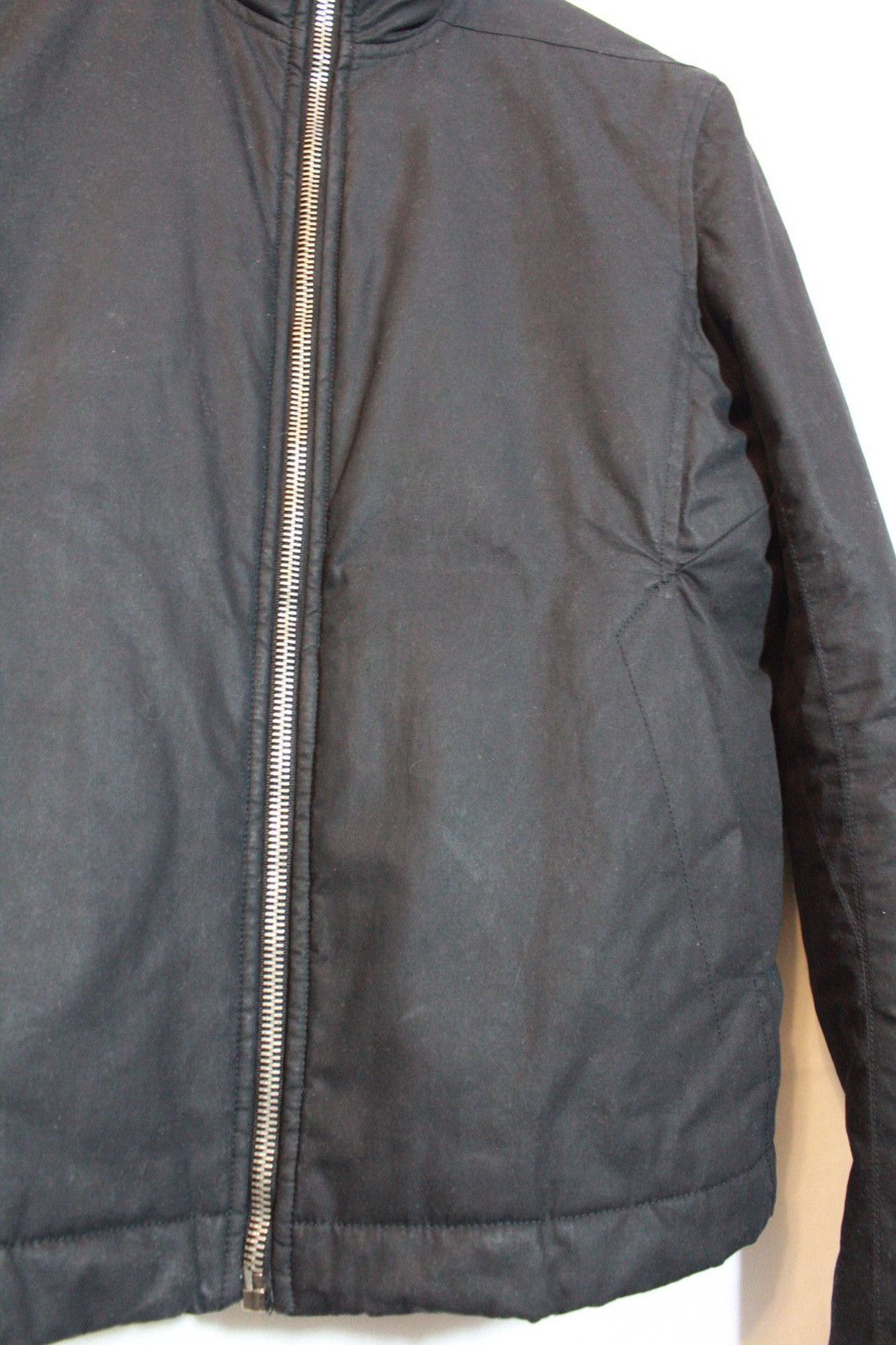 Rick Owens Drkshdw Rick Owens DRKSHDW Wax Bomber Blouson Jacket Size US S / EU 44-46 / 1 - 4 Thumbnail