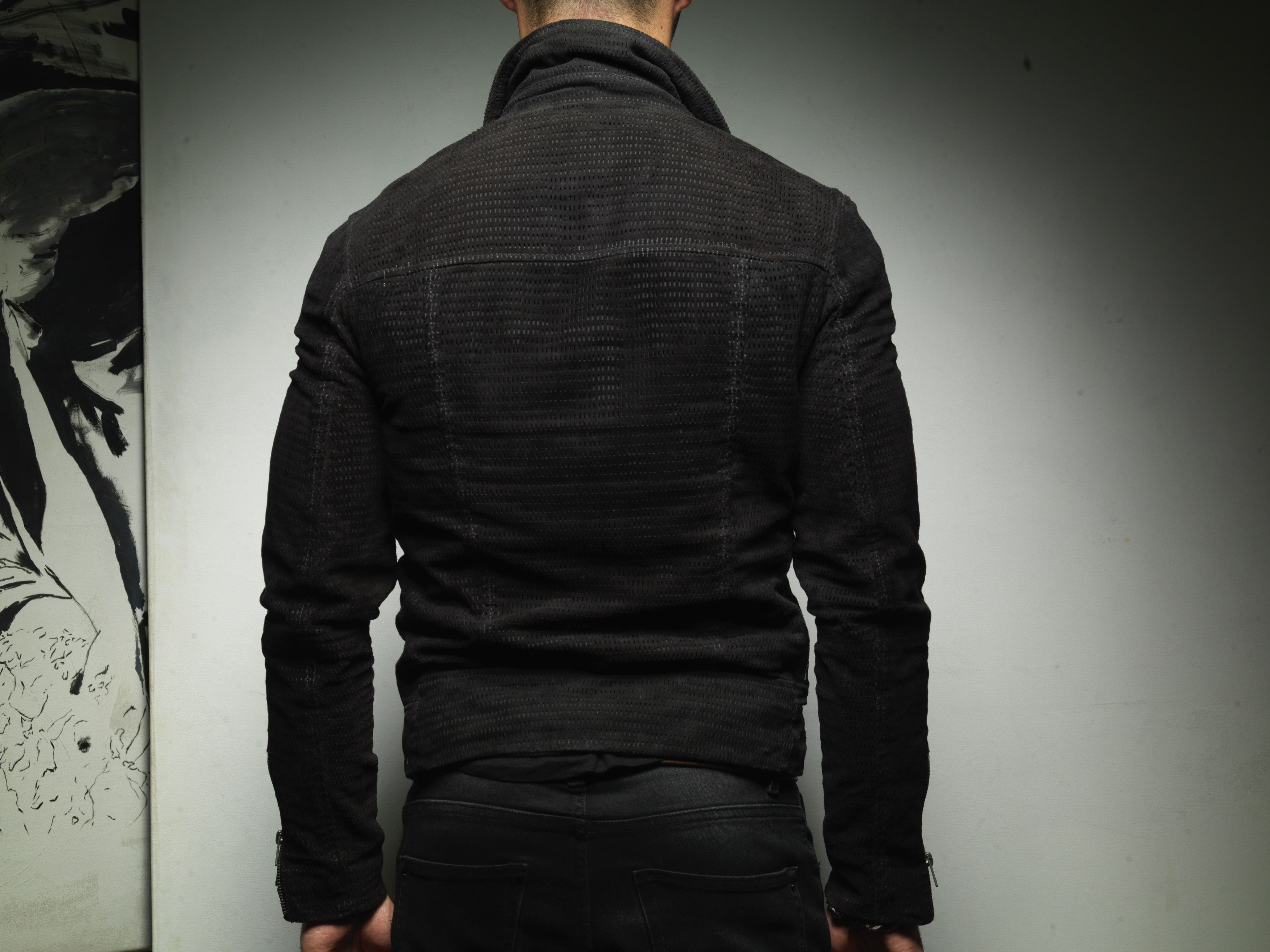Allsaints ALL SAINTS MEN'S BLACK LEATHER BIKER JACKET COAT SIZE SMALL Size US S / EU 44-46 / 1 - 4 Thumbnail