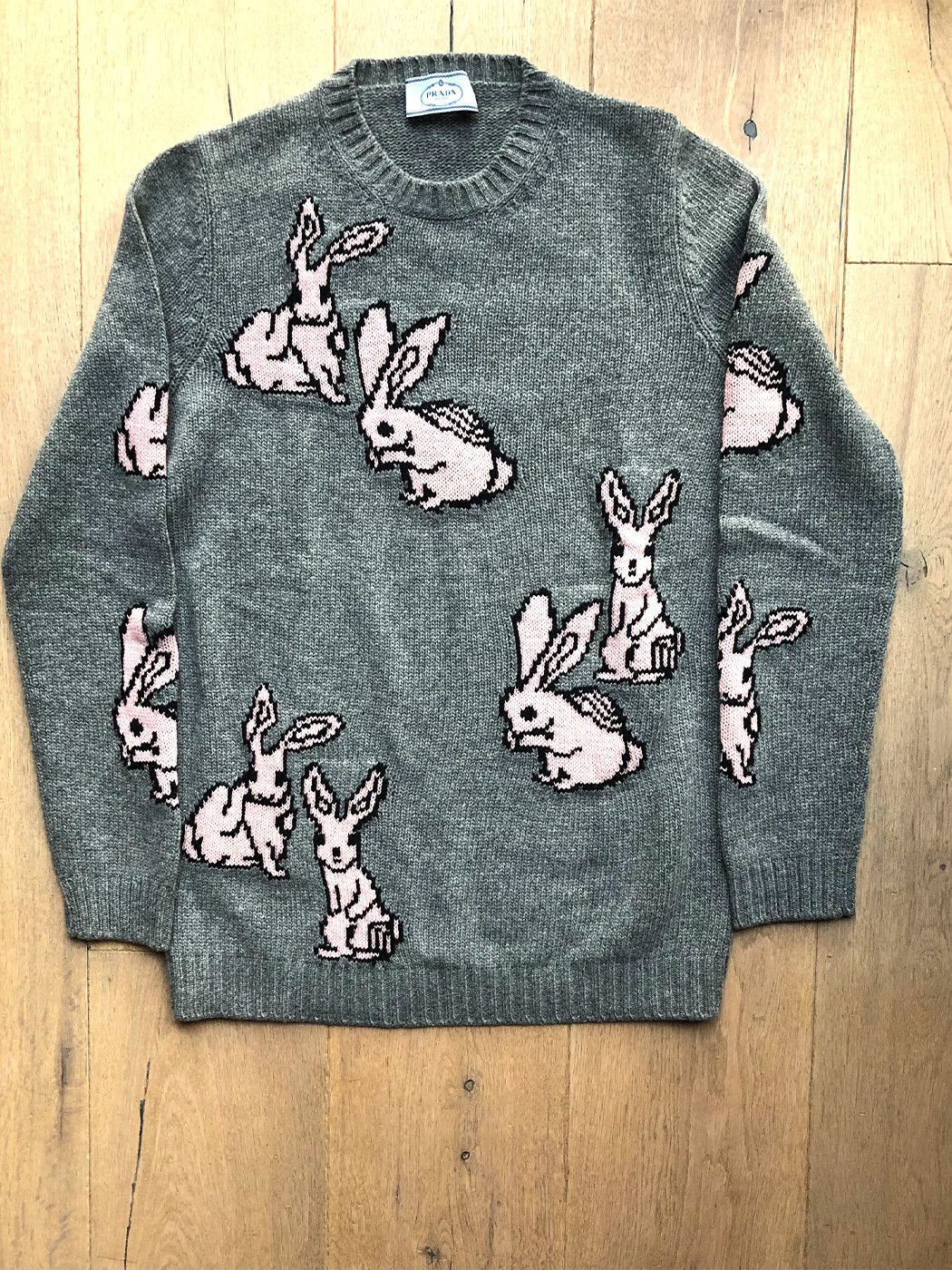 Prada SS16 Prada Rabbit Sweater Grailed