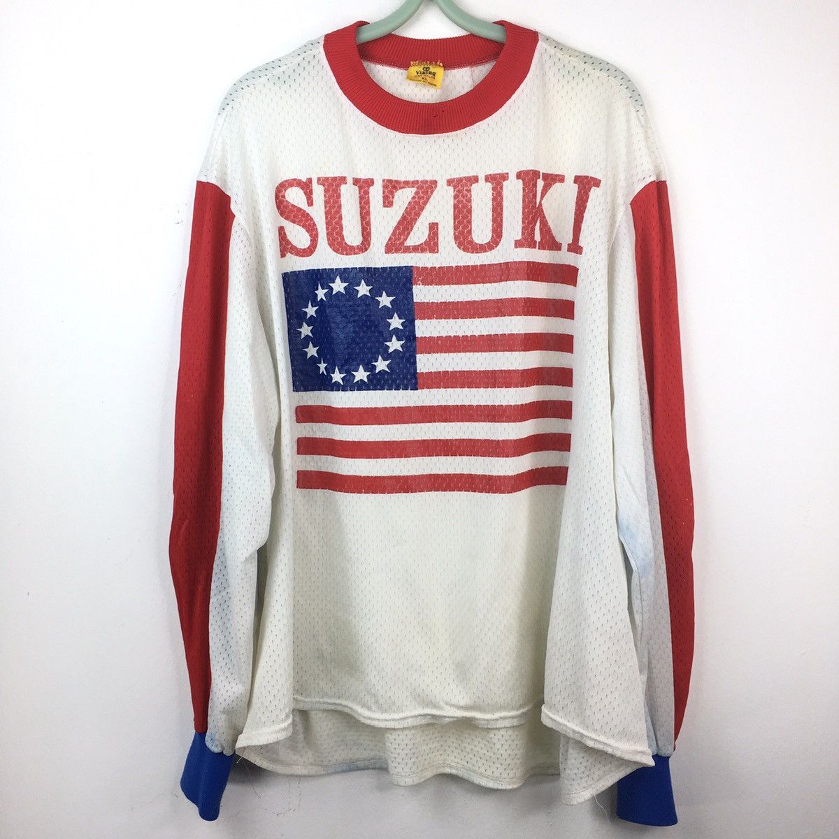 Sports Specialties Vintage Suzuki Viking Mesh Motocross Jersey | Grailed