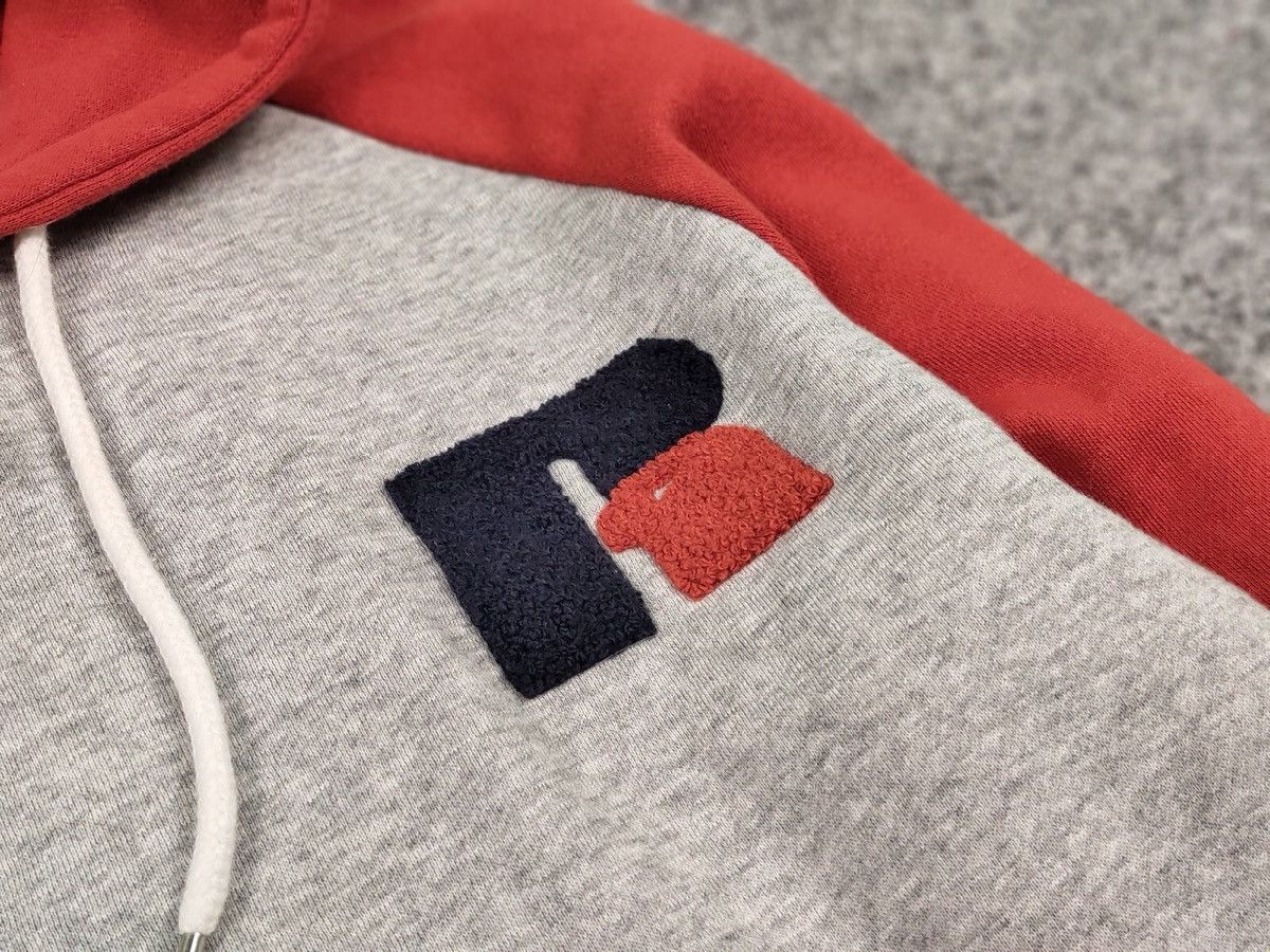 Russell Athletic Vintage Russell Athletic Patchwork Logo Hoodie America Hype Size US M / EU 48-50 / 2 - 10 Thumbnail