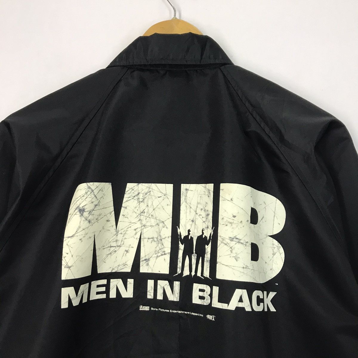Other Man in black movie jacket windbreaker button up jacket Size US XL / EU 56 / 4 - 2 Thumbnail