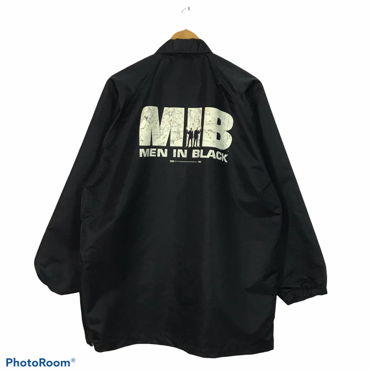 Other Man in black movie jacket windbreaker button up jacket Size US XL / EU 56 / 4 - 1 Thumbnail