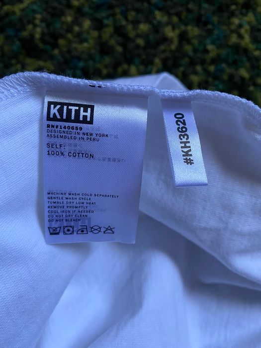 Kith Kith One World L/S White Tee | Grailed