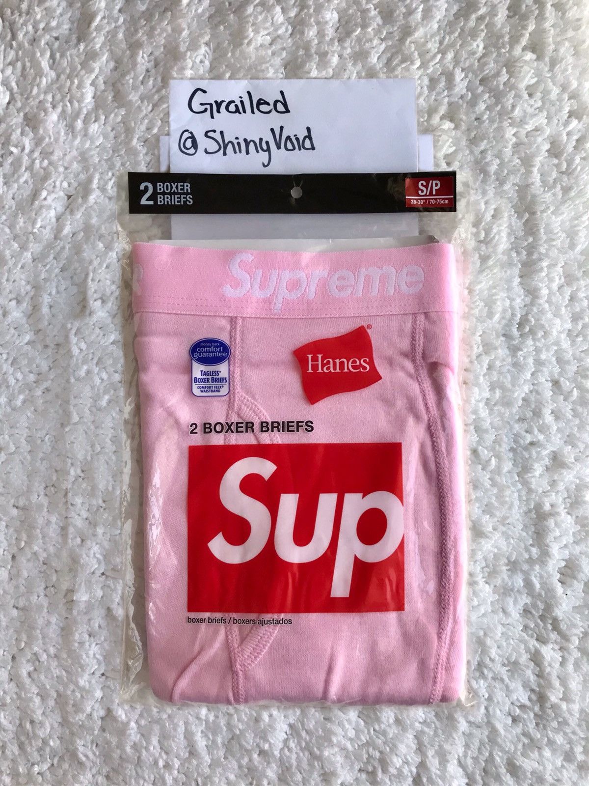 Supreme 4-Pack Supreme Hanes Boxers - XL