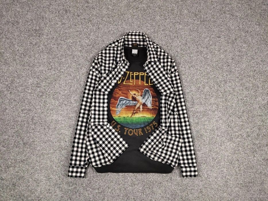 Flannel Vintage Flannel Shirt Travis Scott Style Streetwear Hype Size US L / EU 52-54 / 3 - 1 Thumbnail